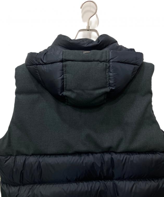 中古・古着通販】HERNO (ヘルノ) ダウンベスト ネイビー サイズ:52