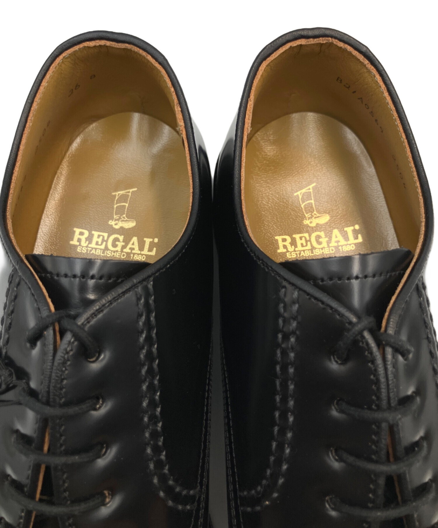 中古・古着通販】REGAL (リーガル) プレーントゥシューズ ブラック
