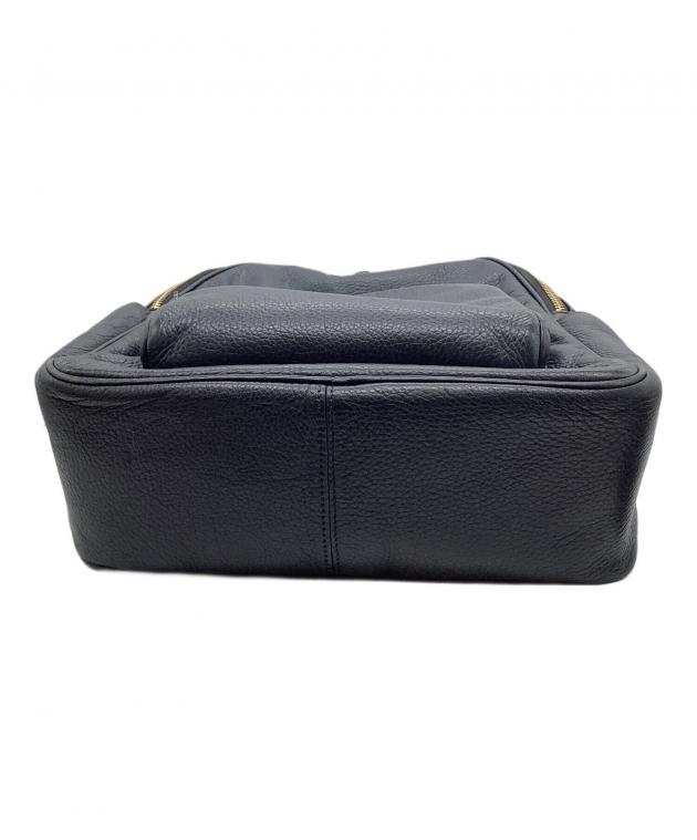 COACH 紺レザーリュック 中古・古着通販】COACH (コーチ) レザーリュック ネイビー｜ブランド