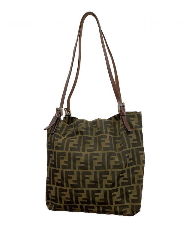 訳あり　持ち手ダメージあり　中古　FENDI トートバッグ 中古・古着通販】FENDI (フェンディ) トートバッグ｜ブランド・古着