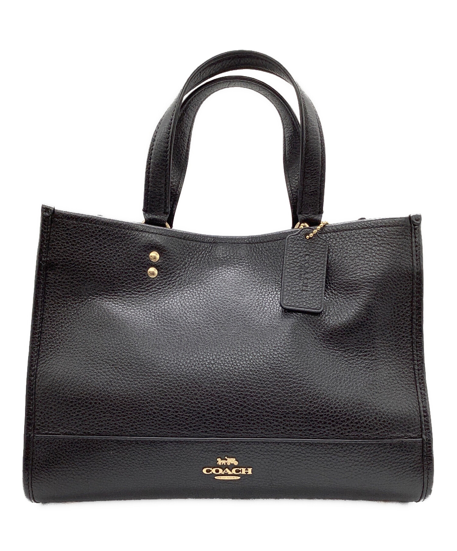 チコ　中古　プウアボーテ　トレスパ　L 2枚 中古・古着通販】COACH (コーチ) 2WAYバッグ ブラック｜ブランド・古着