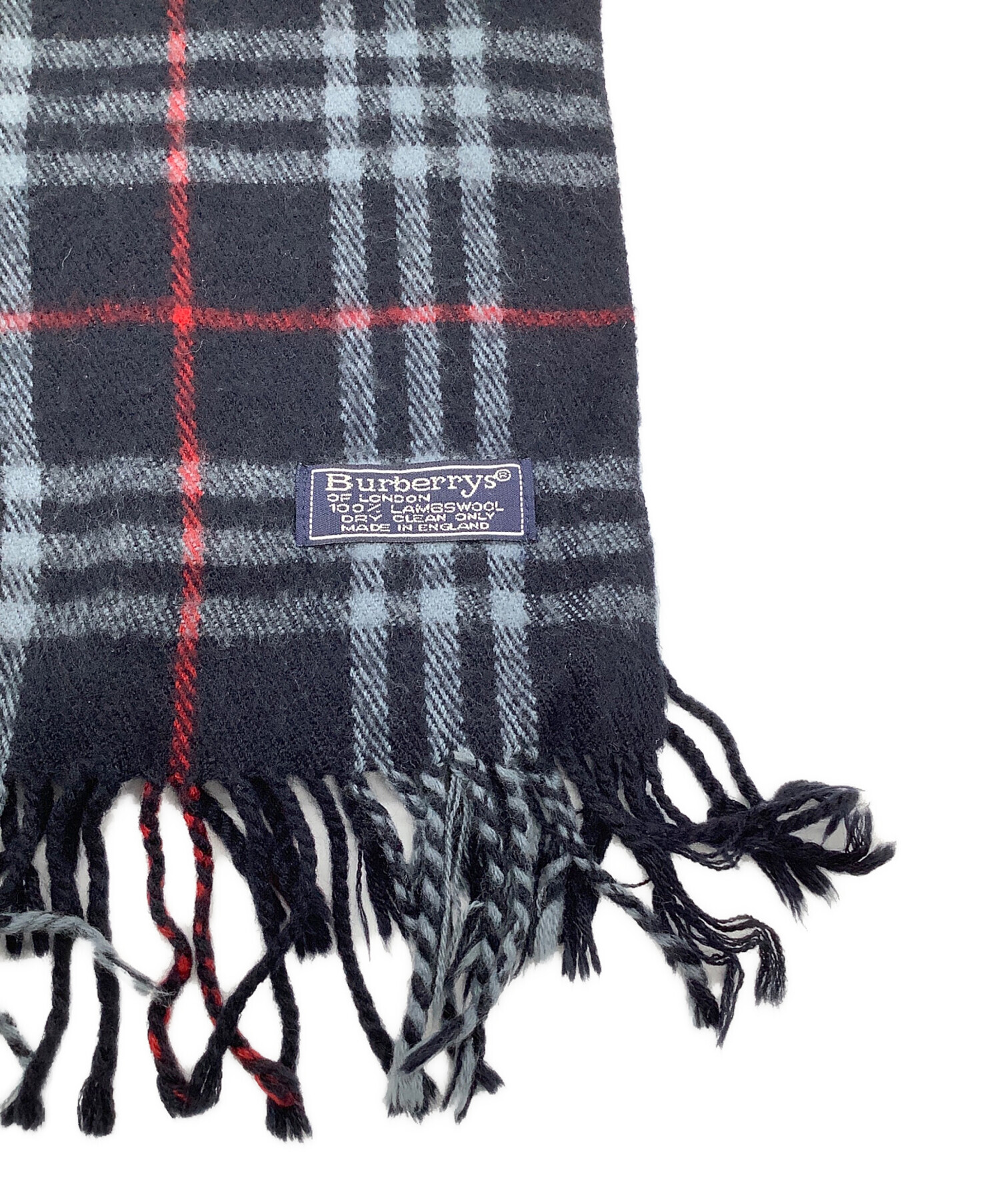 中古・古着通販】Burberry's (バーバリーズ) マフラー ネイビー