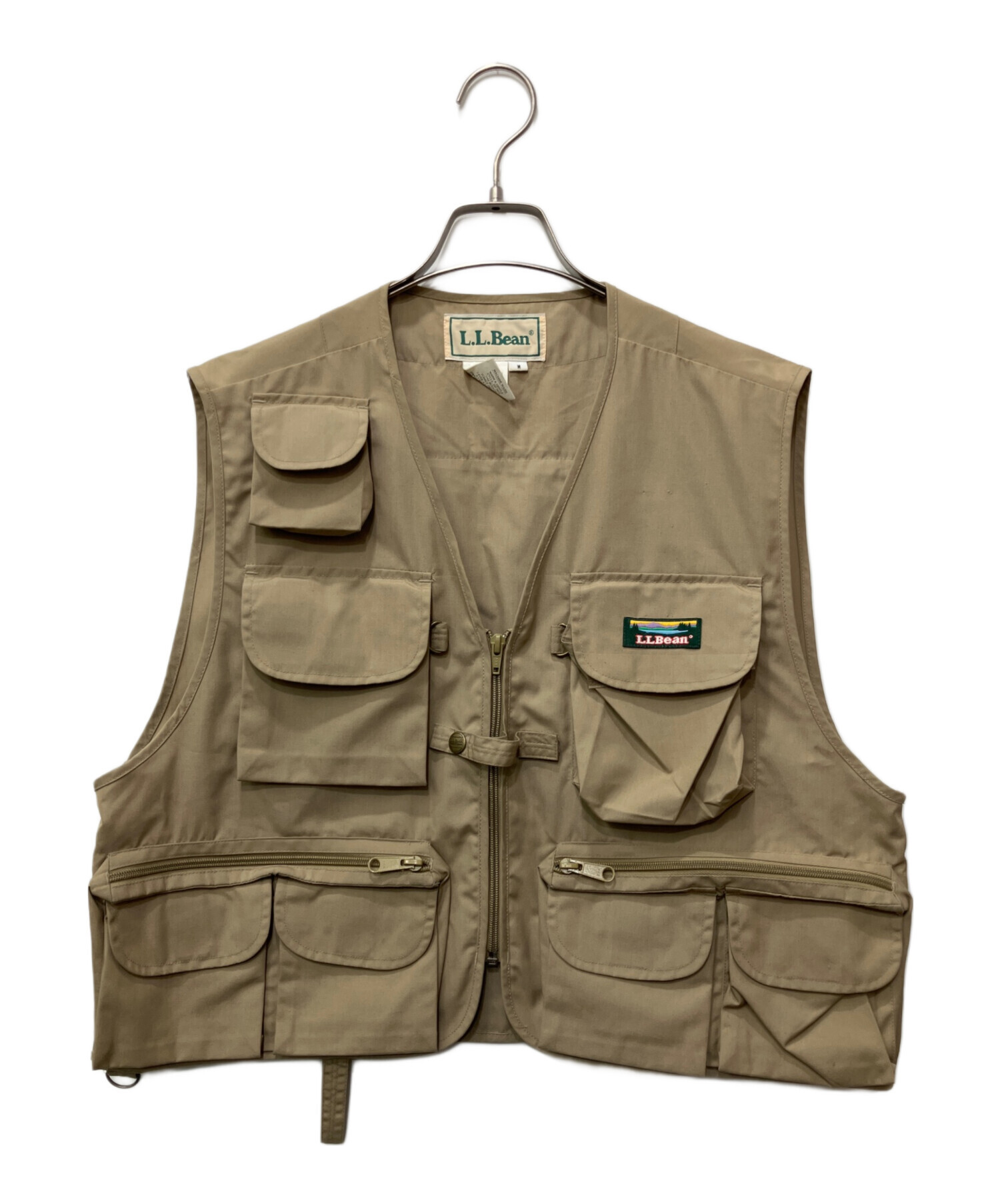 [YU]80s L.L.Beanエルエルビーン フォトグラファーベスト 中古・古着通販】L.L.Bean (エルエルビーン) ベスト ベージュ サイズ:M