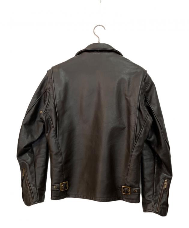 中古・古着通販】Schott (ショット) レザージャケット ブラウン サイズ