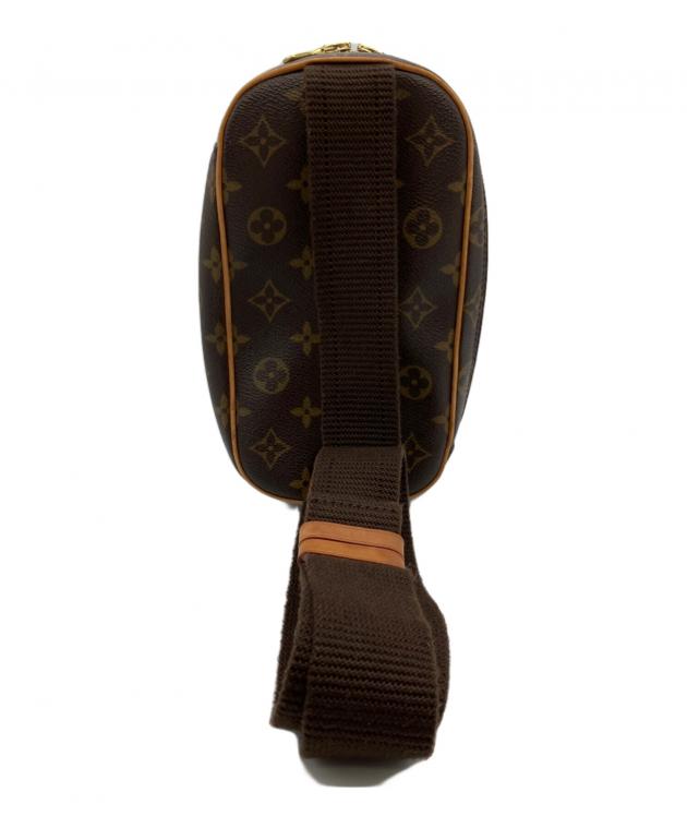 どら美【訳あり/状態考慮】LOUIS VUITTON ポシェットガンジュ 中古・古着通販】LOUIS VUITTON (ルイ ヴィトン) モノグラム