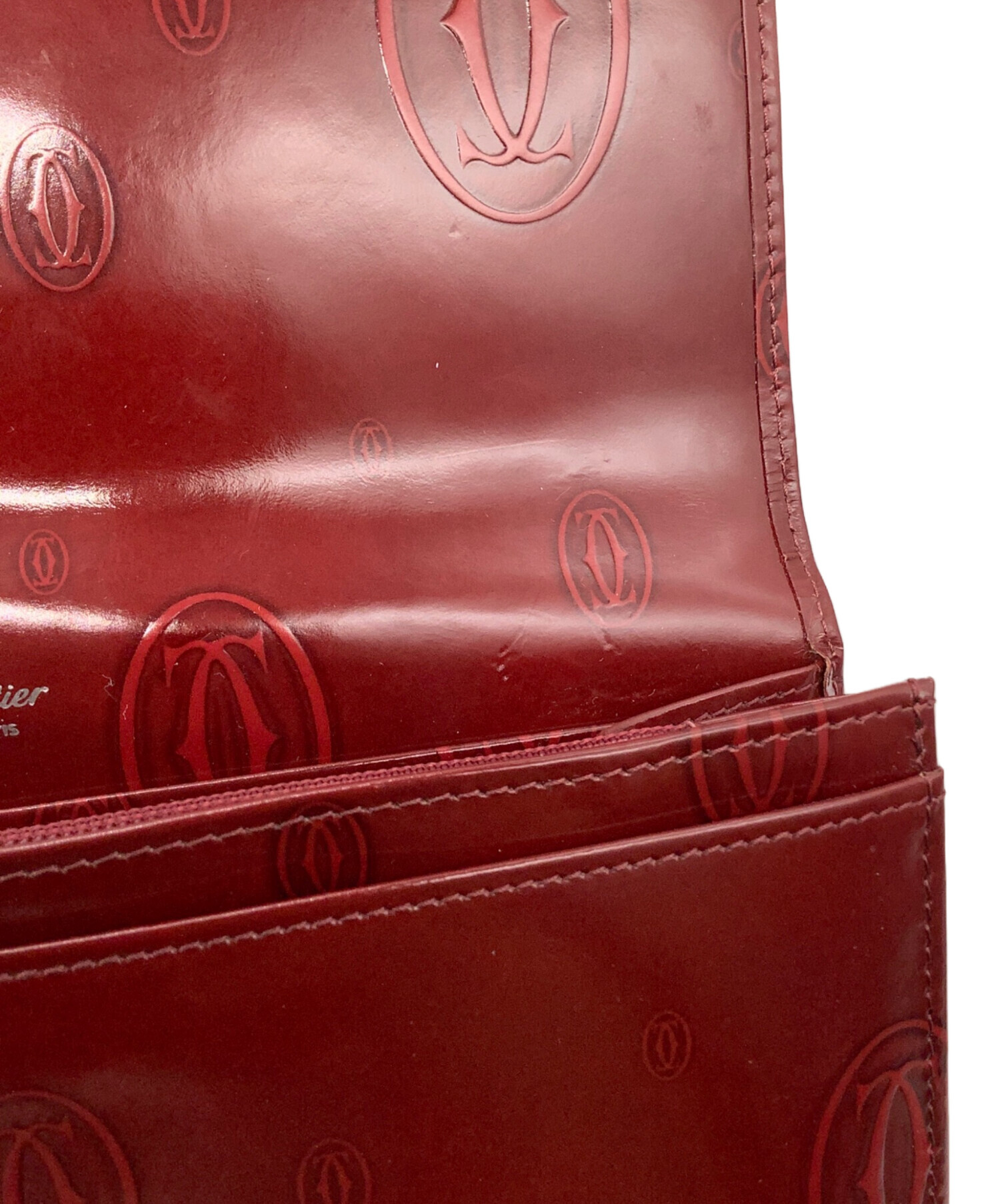 中古・古着通販】Cartier (カルティエ) ハッピーバースデー 長財布