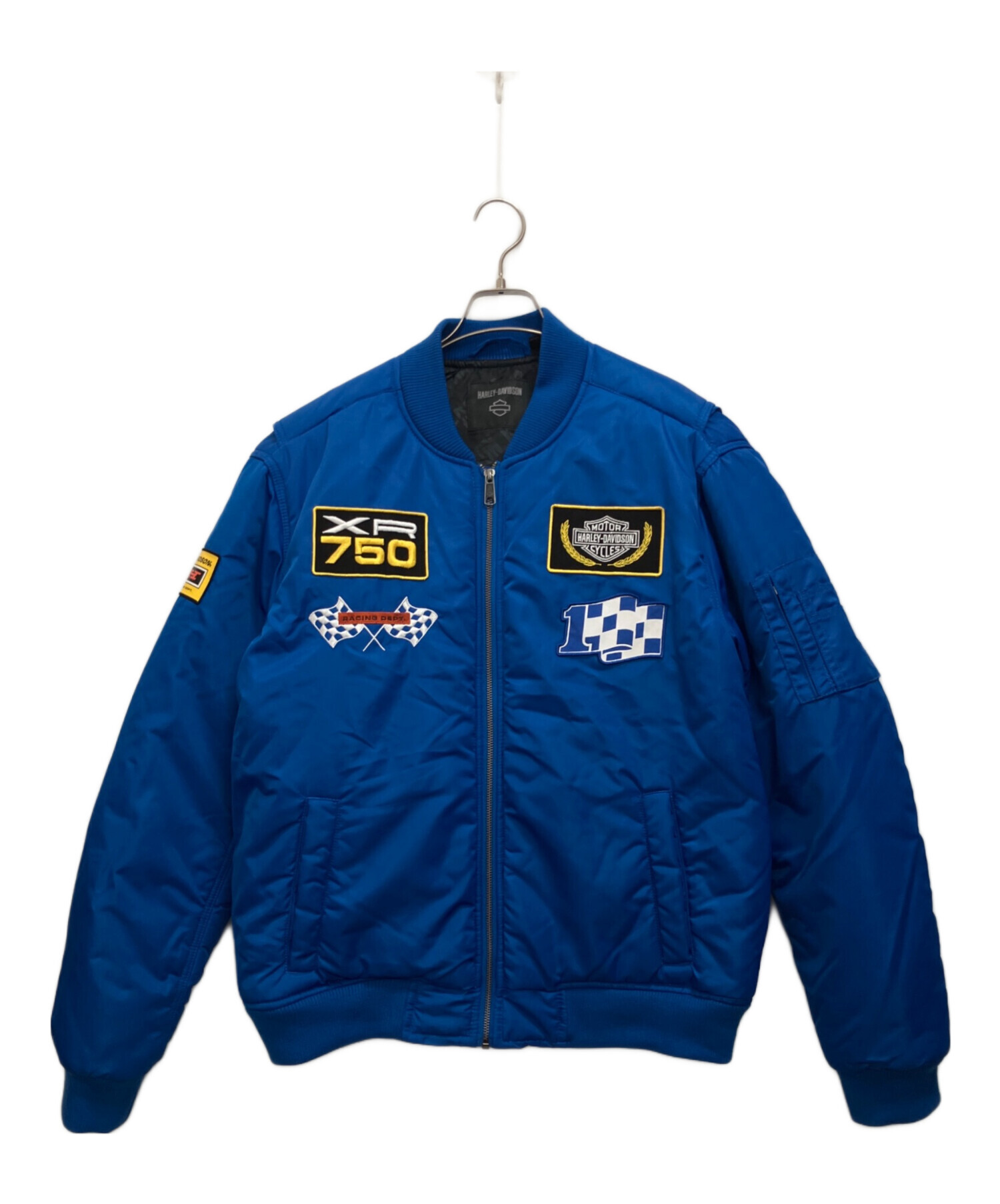 Harley-Davidson バイクジャケット XSサイズ 中古・古着通販】HARLEY-DAVIDSON (ハーレーダビッドソン) ジャケット