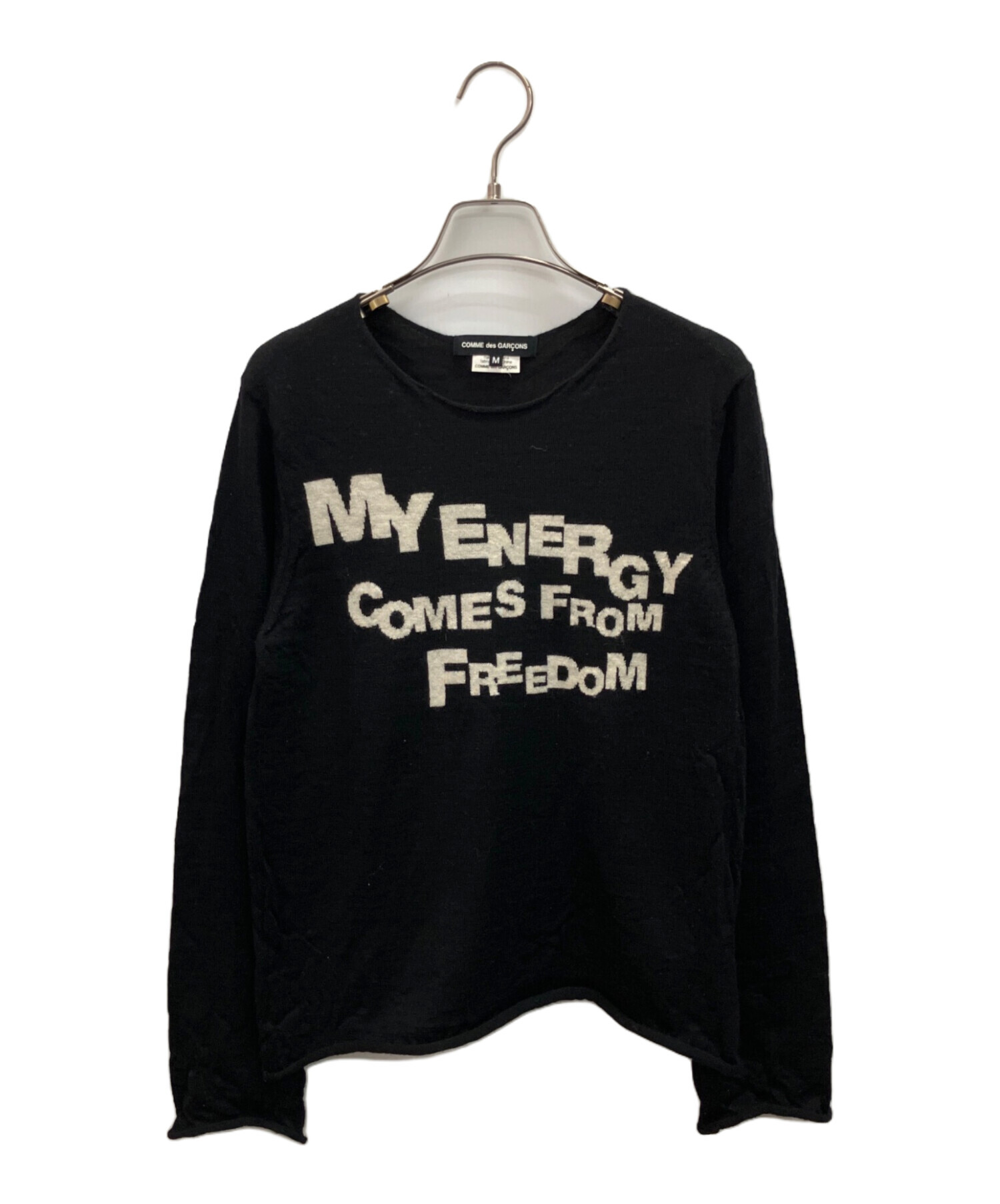 1*8様 2002コムデギャルソン commedesgarconsデザインニット 中古・古着通販】COMME des GARCONS (コムデギャルソン) 薄手ニット