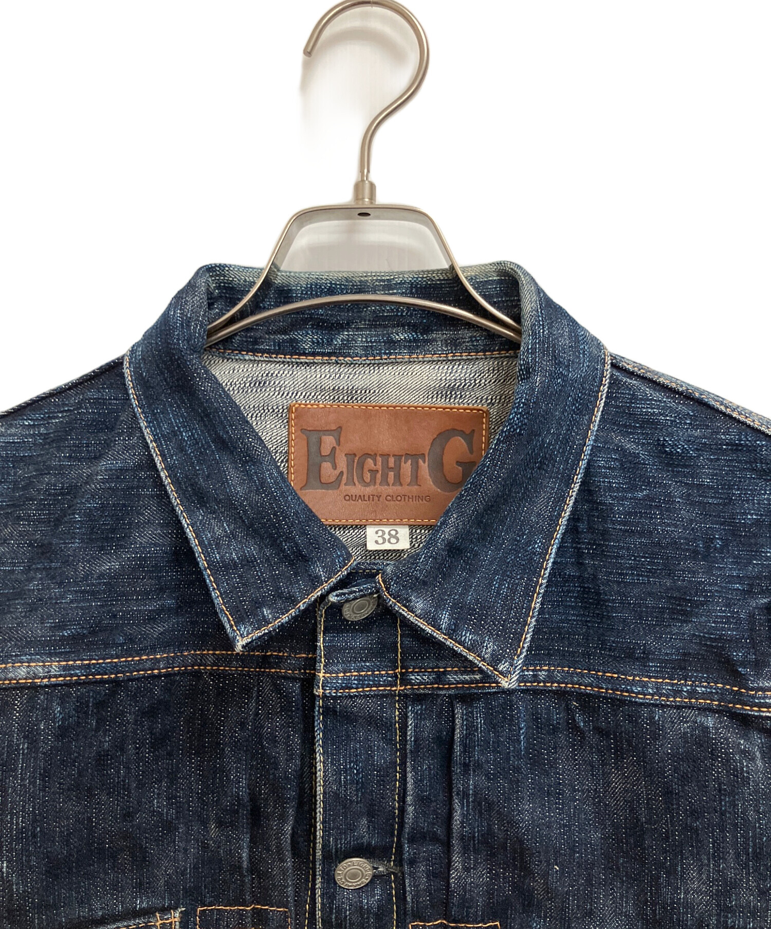 中古・古着通販】EIGHT G (エイトジー) デニムジャケット インディゴ