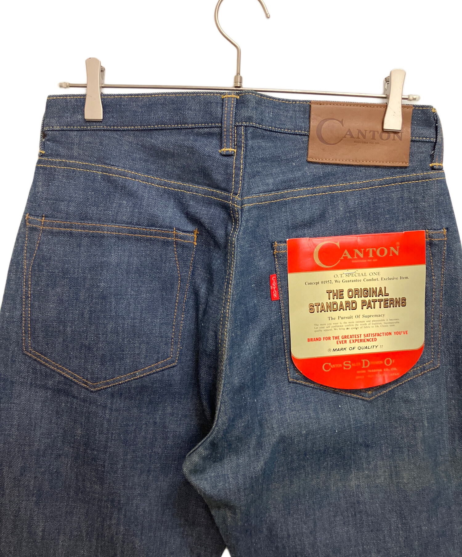 中古・古着通販】CANTON (キャントン) デニムパンツ インディゴ サイズ