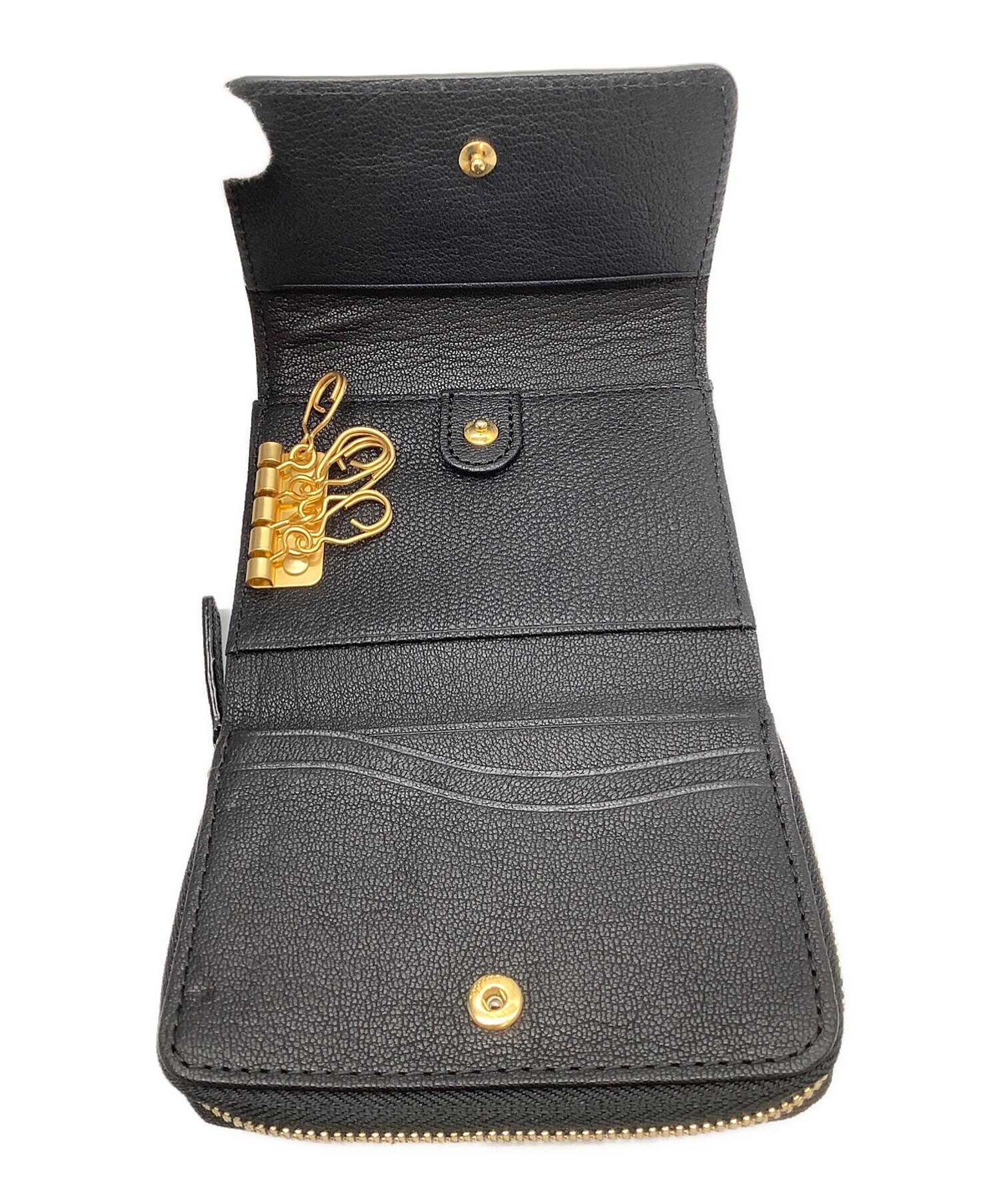 ポールスミス 財布&キーケース クロップドロゴ キーケース（サックス