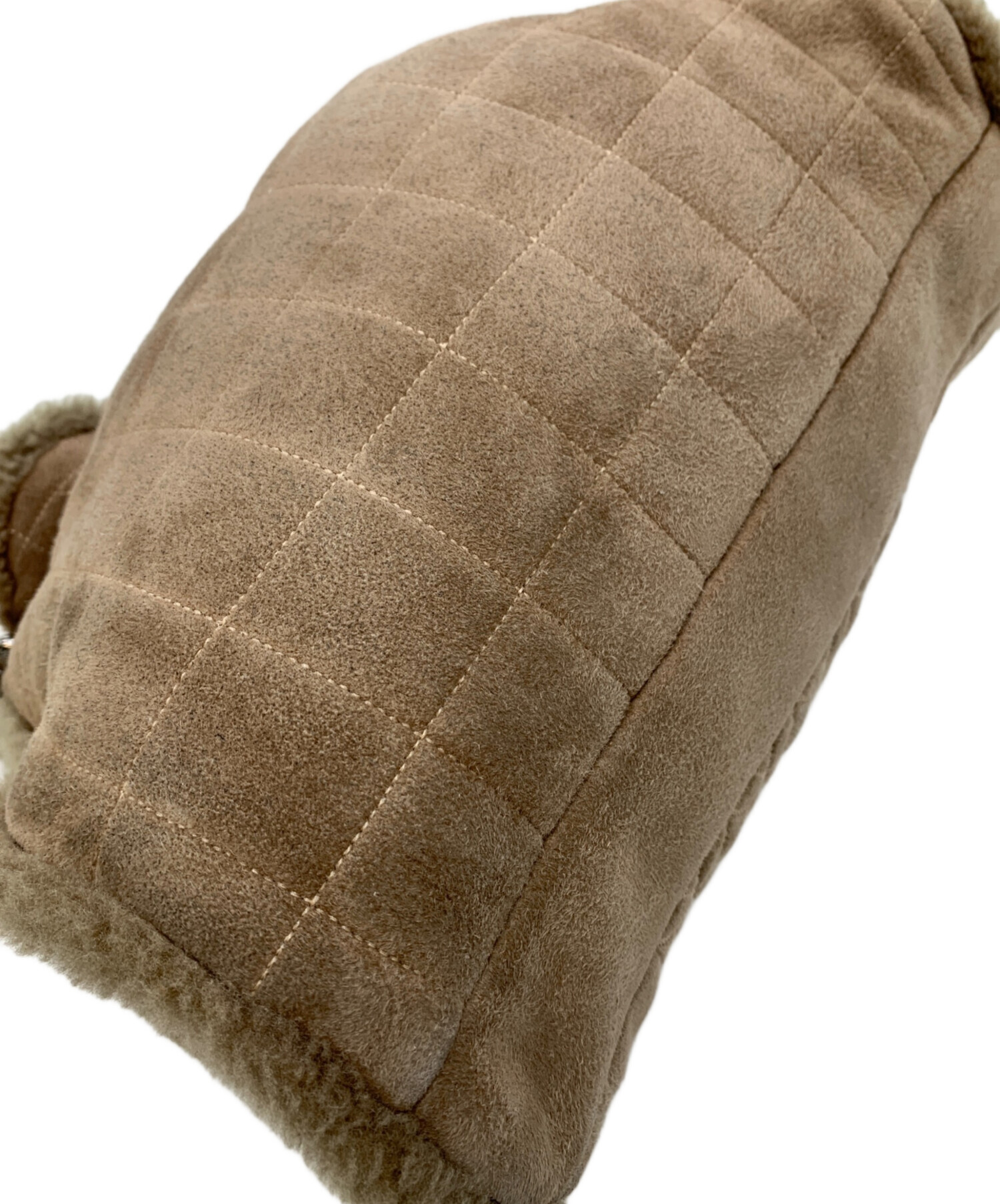 中古・古着通販】CHANEL (シャネル) ムートンチェーンショルダーバッグ