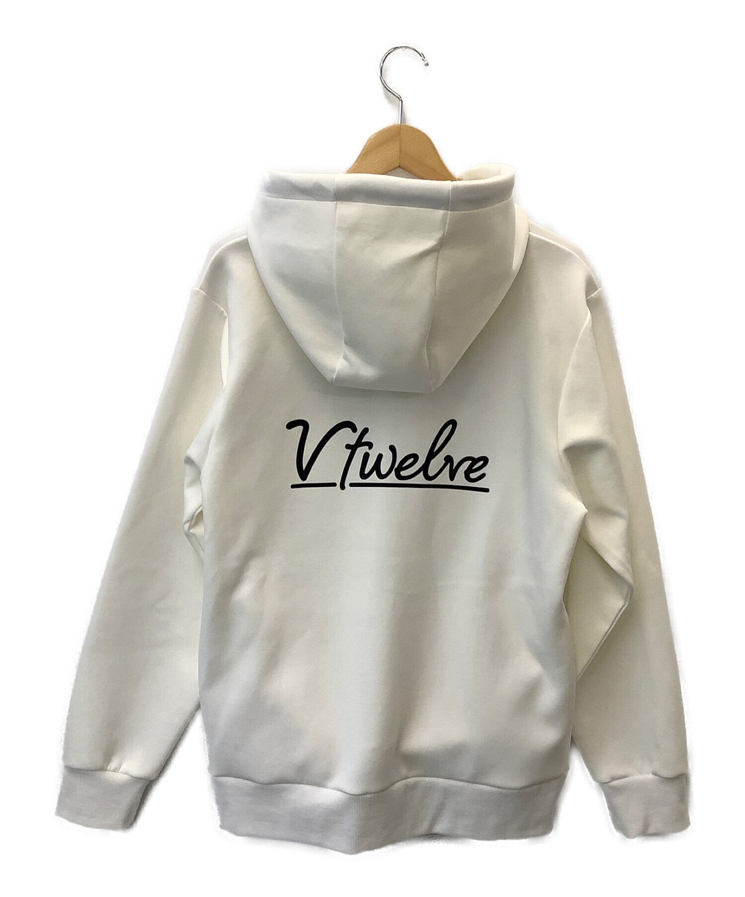 中古・古着通販】V12 (ヴィトゥエルブ) ジップパーカー ホワイト