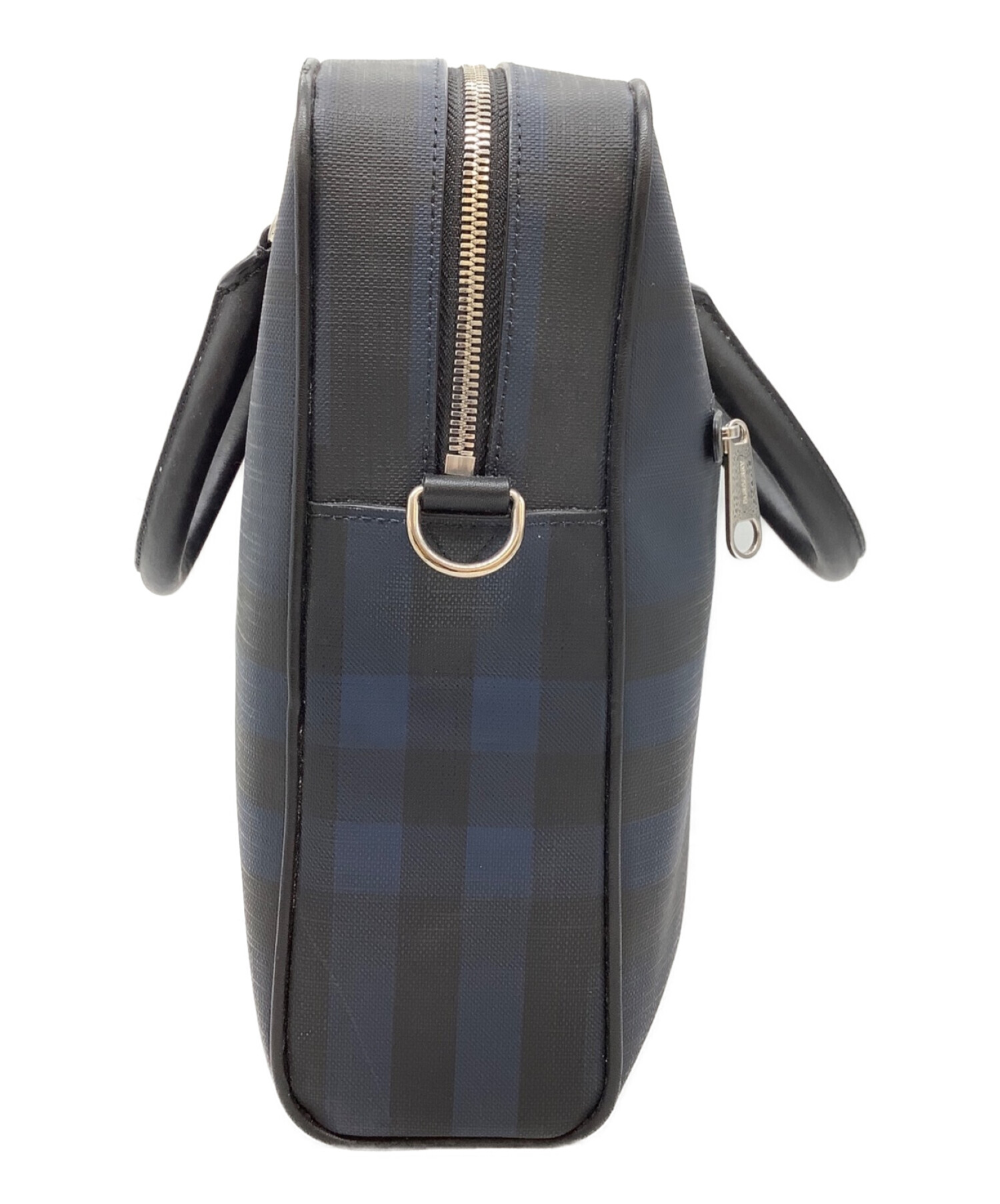 BURBERRY バーバリー ビジネス メンズ 【古着】【中古】 中古・古着通販】BURBERRY (バーバリー) ブリーフケース ネイビー