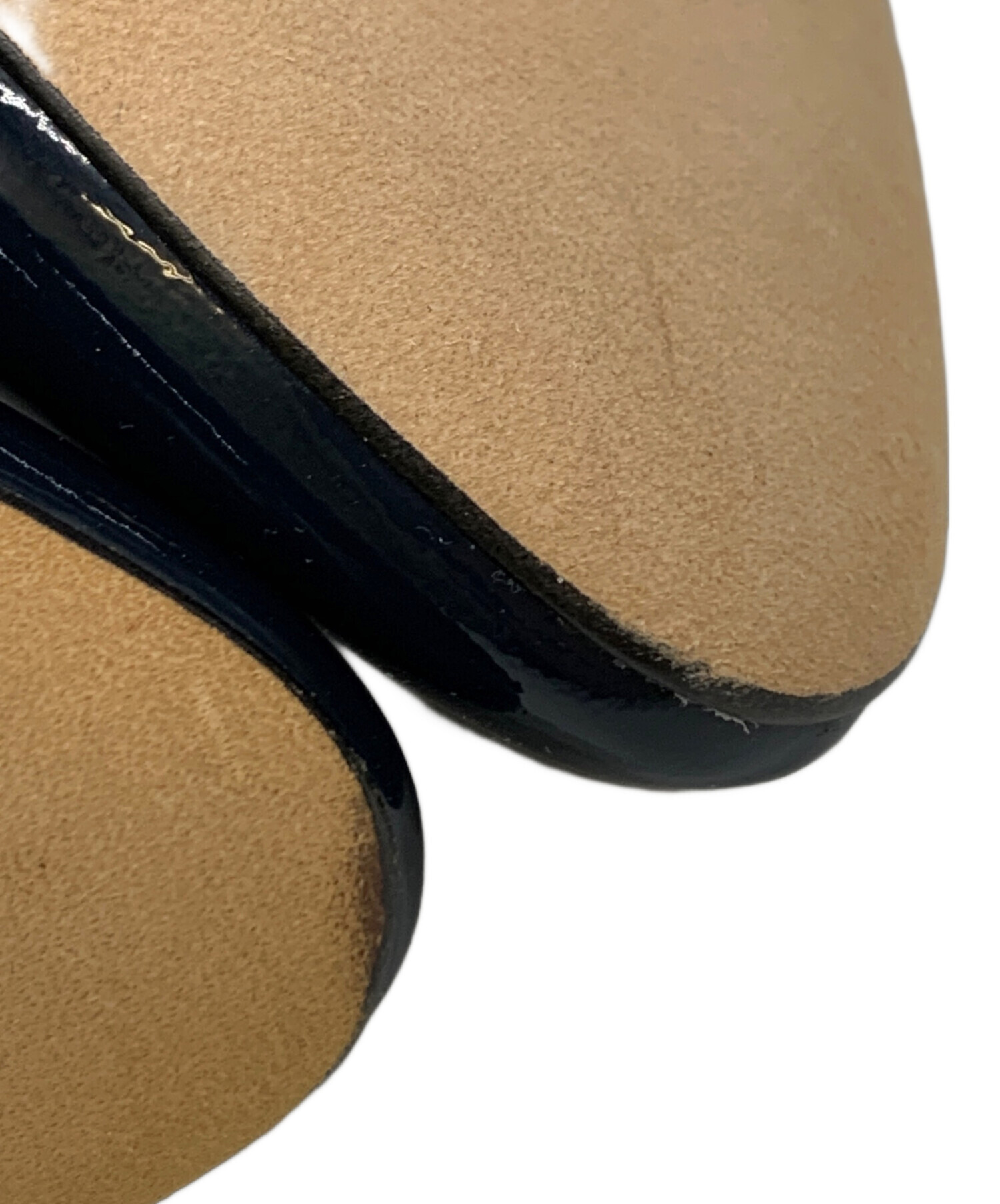 中古・古着通販】JIMMY CHOO (ジミーチュウ) ヒールパンプス ネイビー