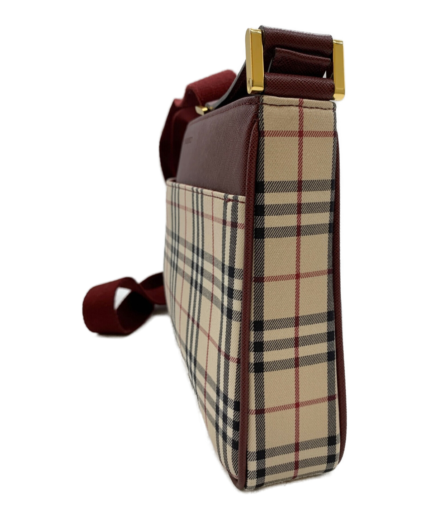 OLD Burberry ショルダーバッグ 中古・古着通販】BURBERRY (バーバリー) ショルダーバッグ ノバ