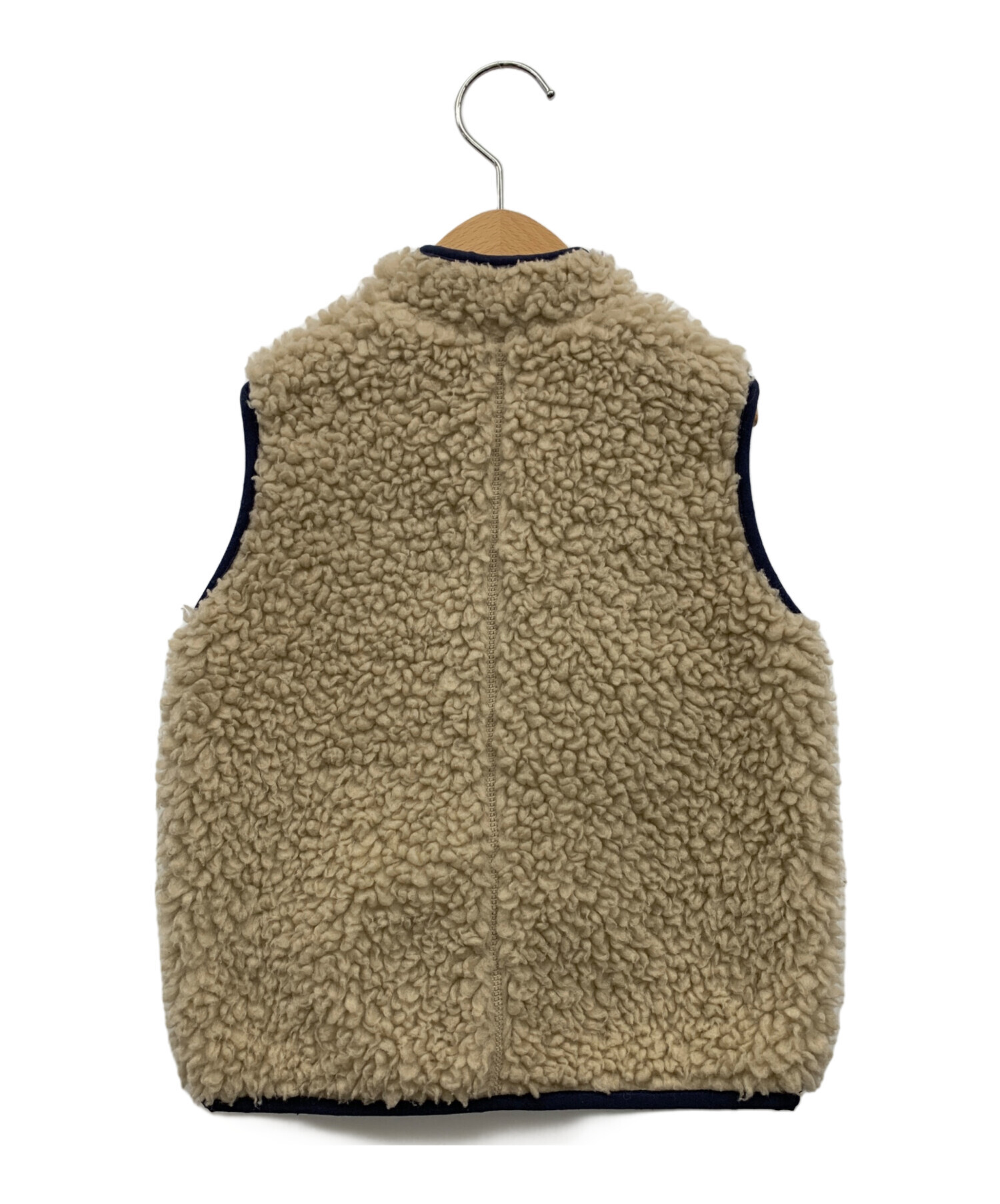 中古・古着通販】Patagonia (パタゴニア) ベスト ベージュ×ネイビー