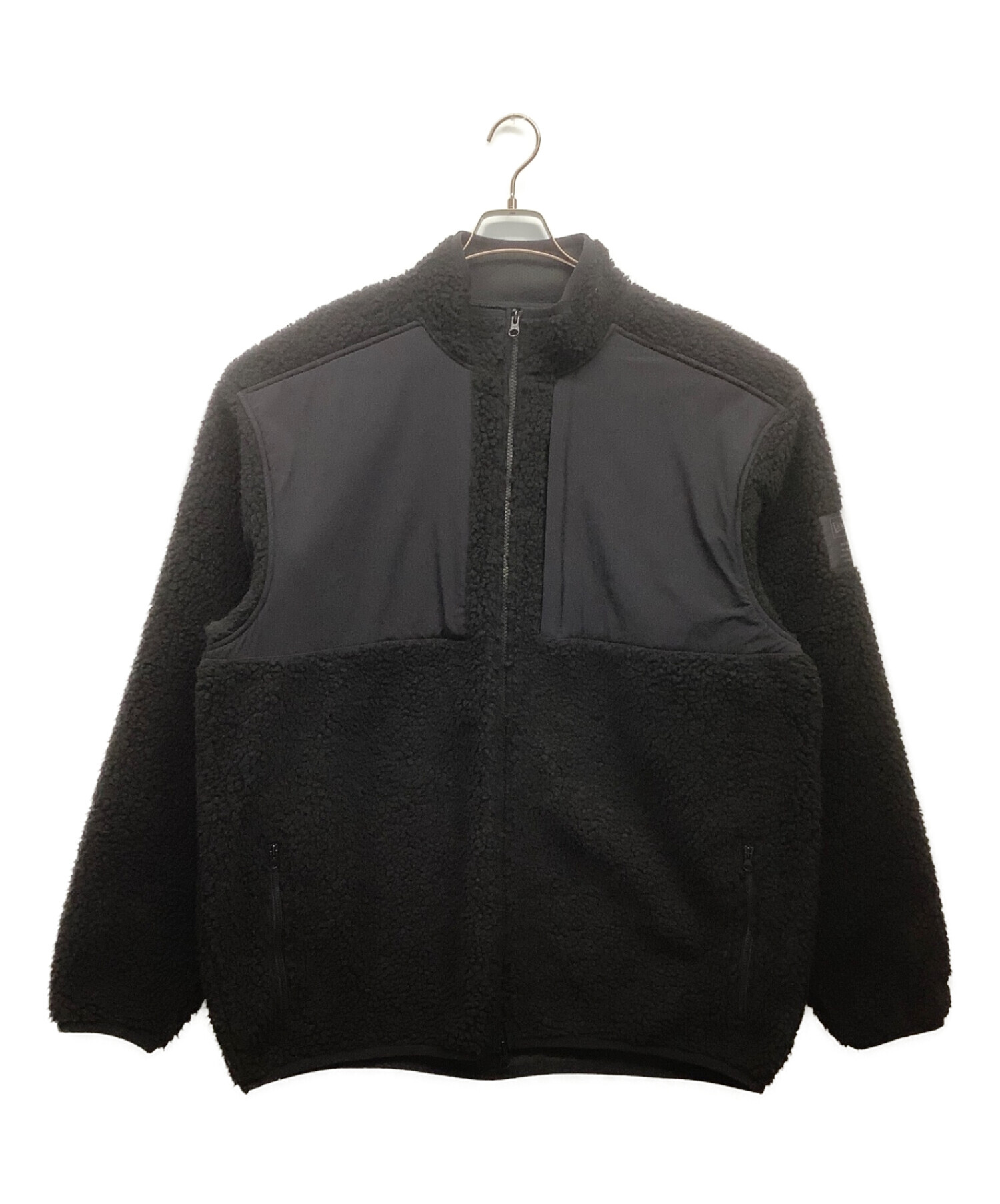中古・古着通販】New Era (ニューエラ) ロングボアブルゾン ブラック 