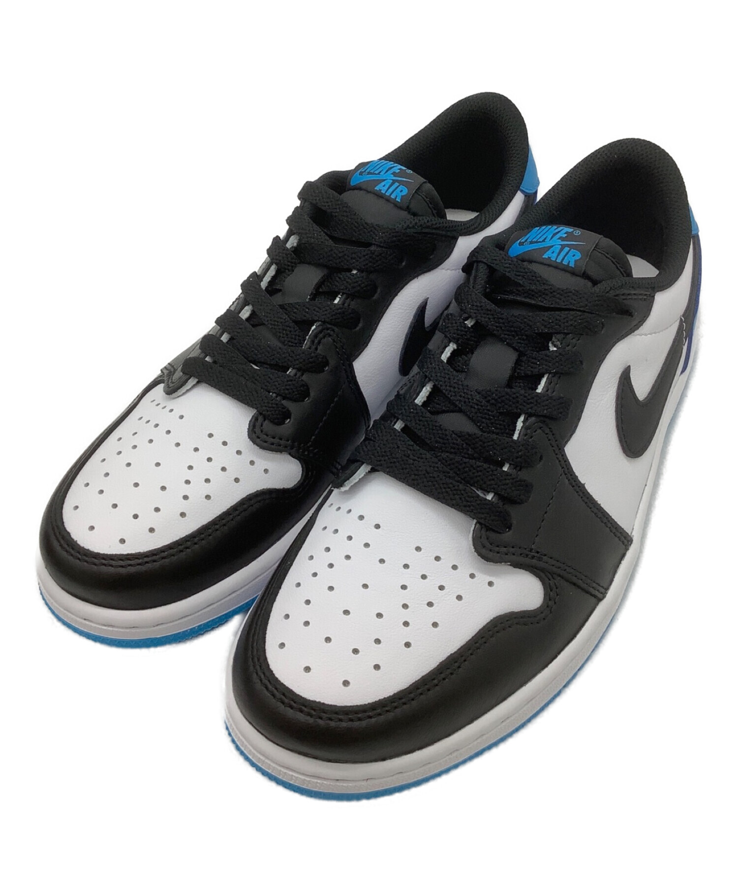 中古・古着通販】NIKE (ナイキ) スニーカー ブラック×ブルー サイズ