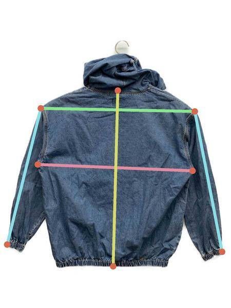 Stussy women デニムパーカー 中古・古着通販】stussy women (ステューシーウィメン) デニムパーカー