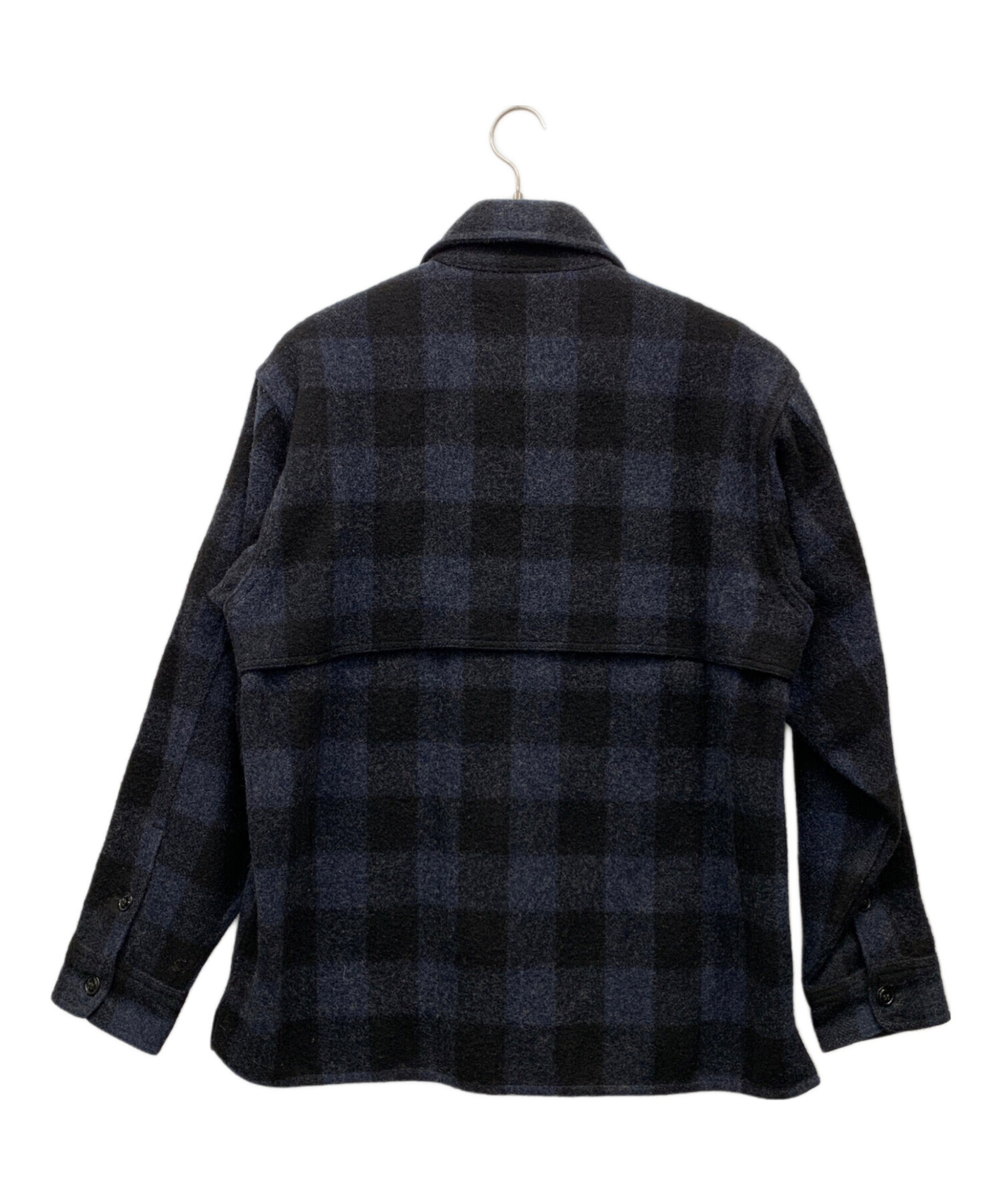 中古・古着通販】johnson (ジョンソン) ウールジャケット ネイビー 