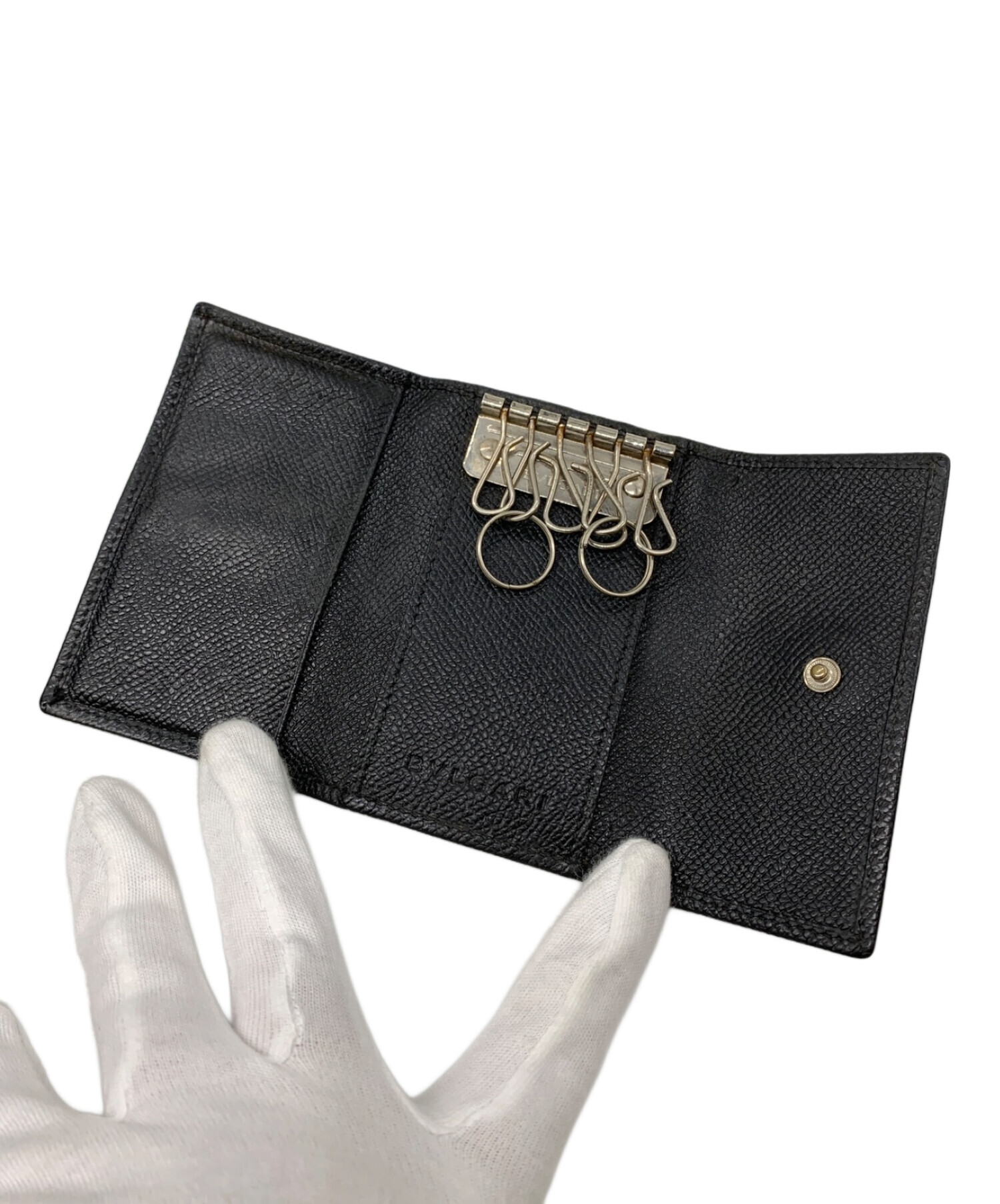 中古・古着通販】BVLGARI (ブルガリ) キーケース ブラック