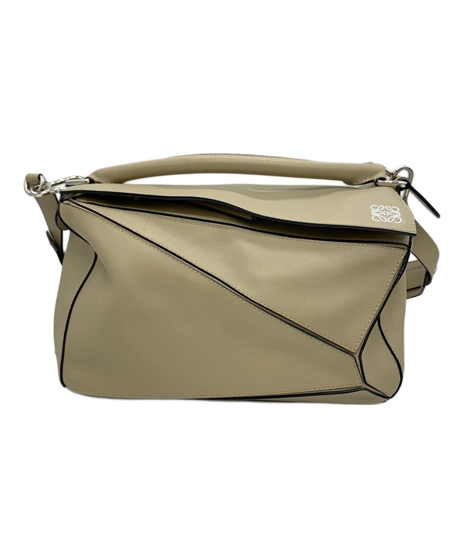 中古・古着通販】LOEWE (ロエベ) 2WAYショルダーバッグ ベージュ