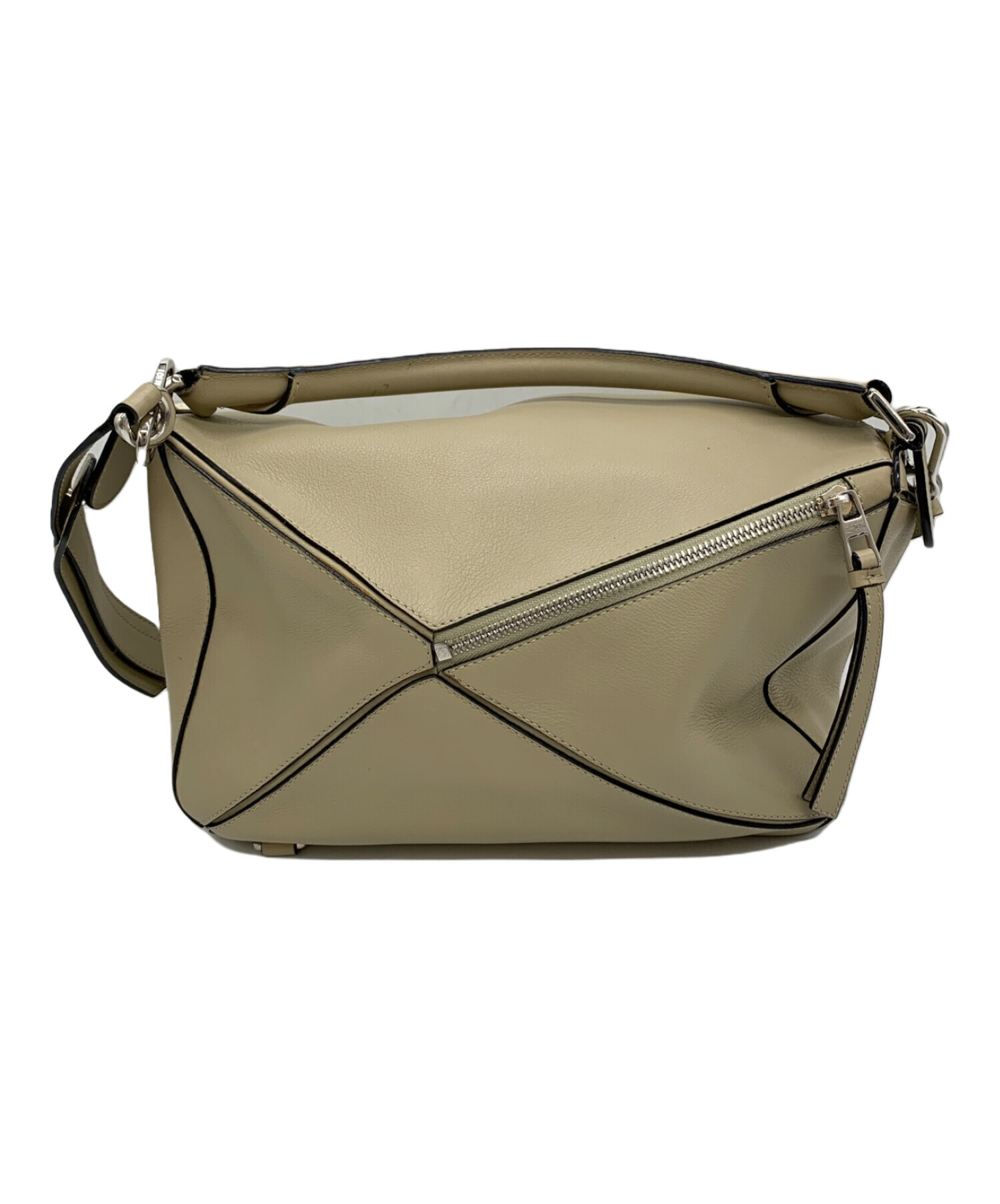 中古・古着通販】LOEWE (ロエベ) 2WAYショルダーバッグ ベージュ