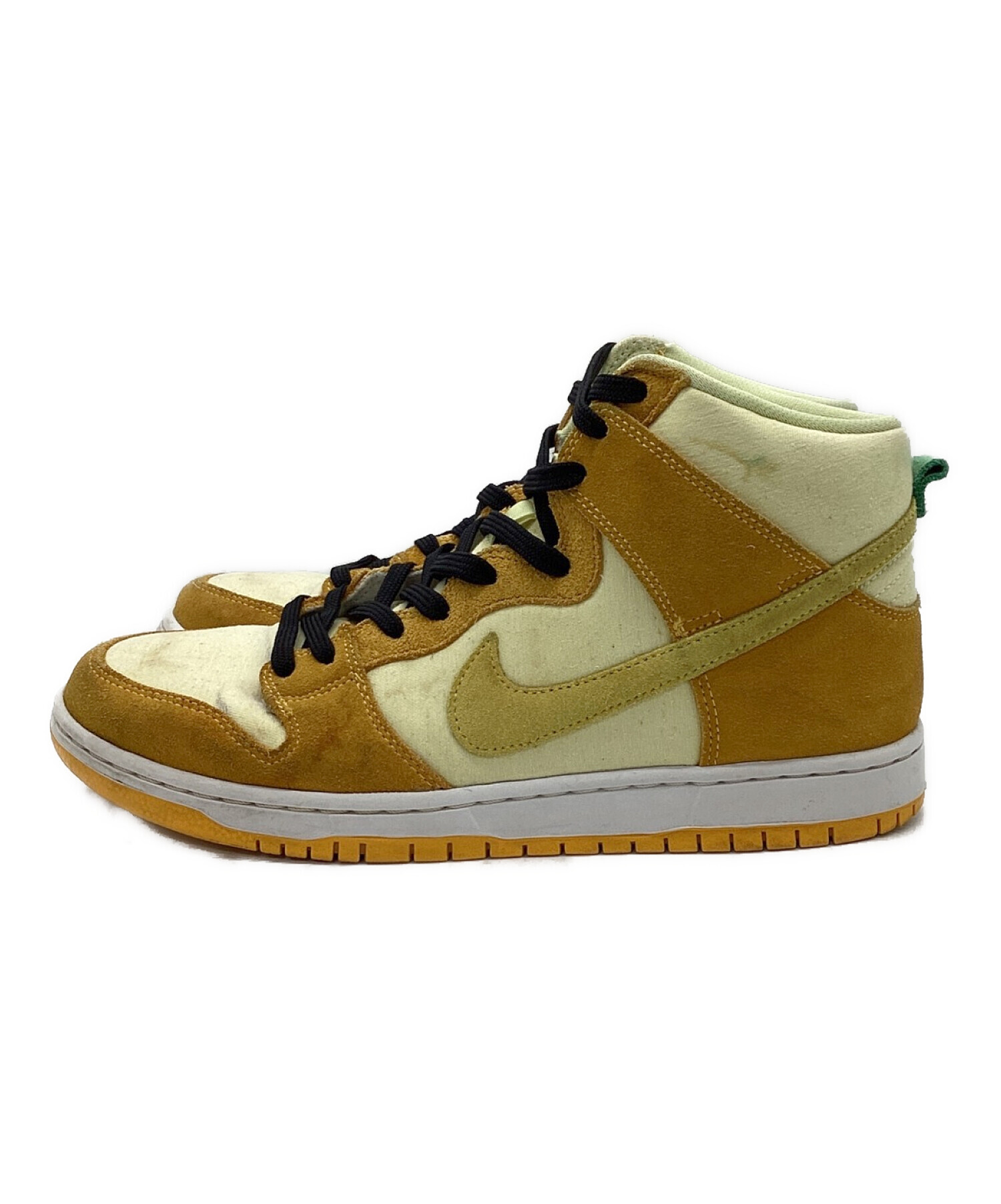 中古・古着通販】NIKE (ナイキ) Nike SB Dunk High Pineapple イエロー 