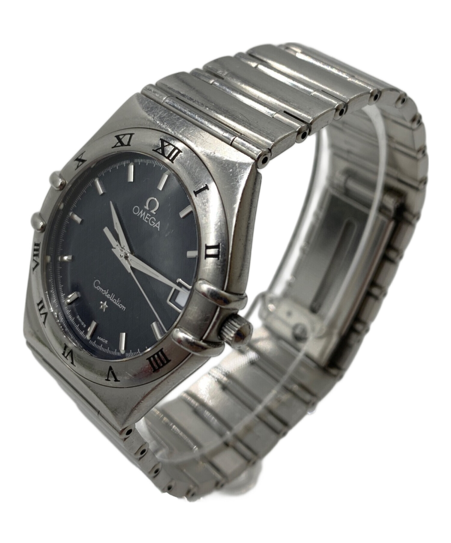 中古・古着通販】OMEGA (オメガ) 腕時計 ネイビー｜ブランド・古着通販