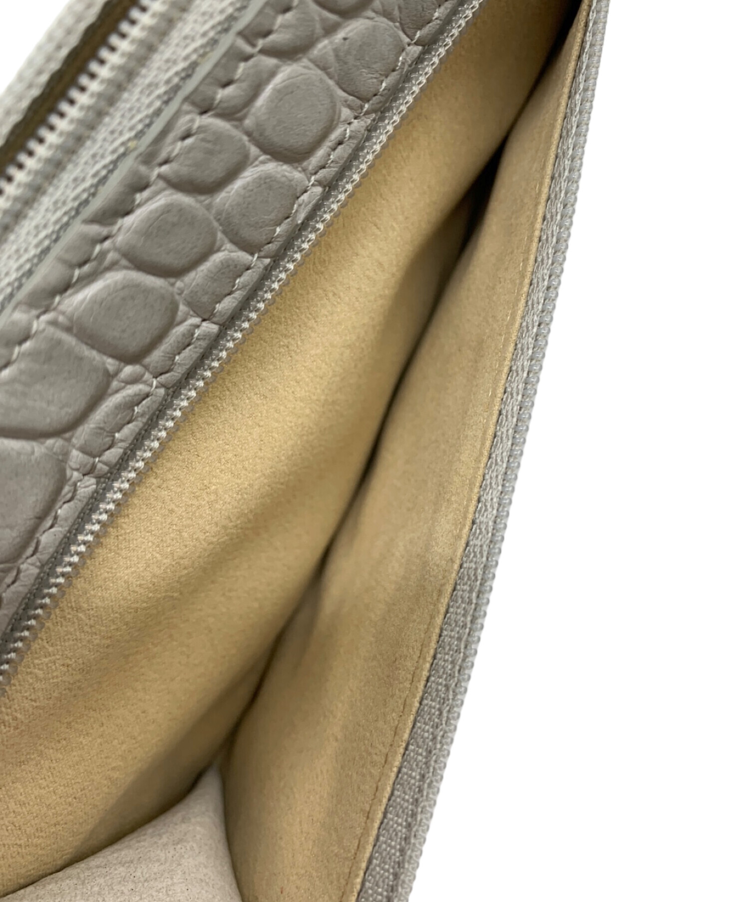 【美品】 ATAO アタオ 長財布 タイル調 ラウンドファスナー 中古・古着通販】ATAO (アタオ) 長財布 未使用品｜ブランド