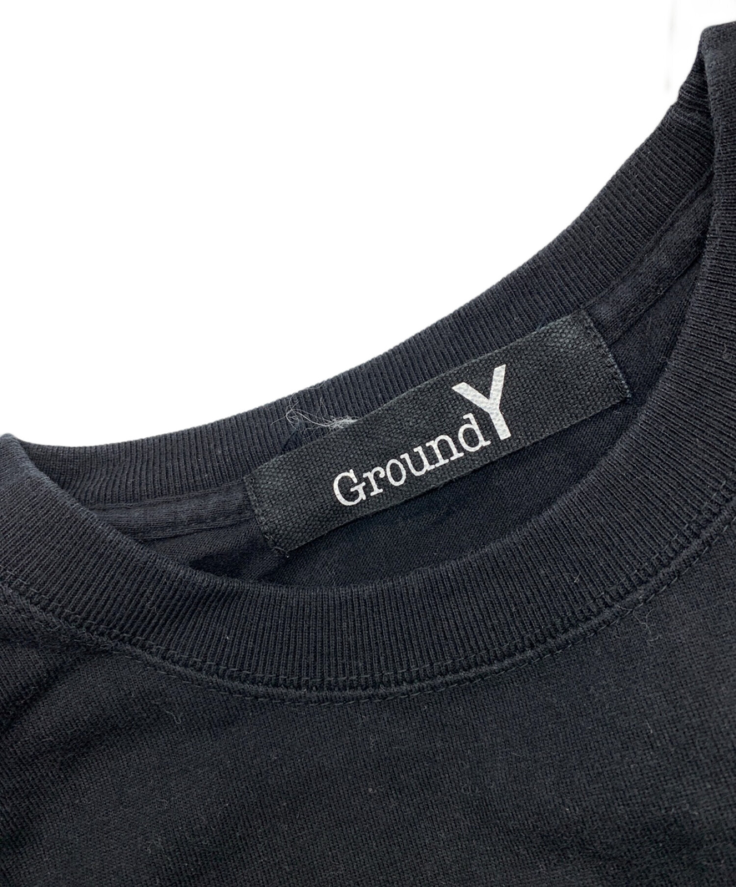 中古・古着通販】GROUND Y (グラウンドワイ) カットソー ブラック 