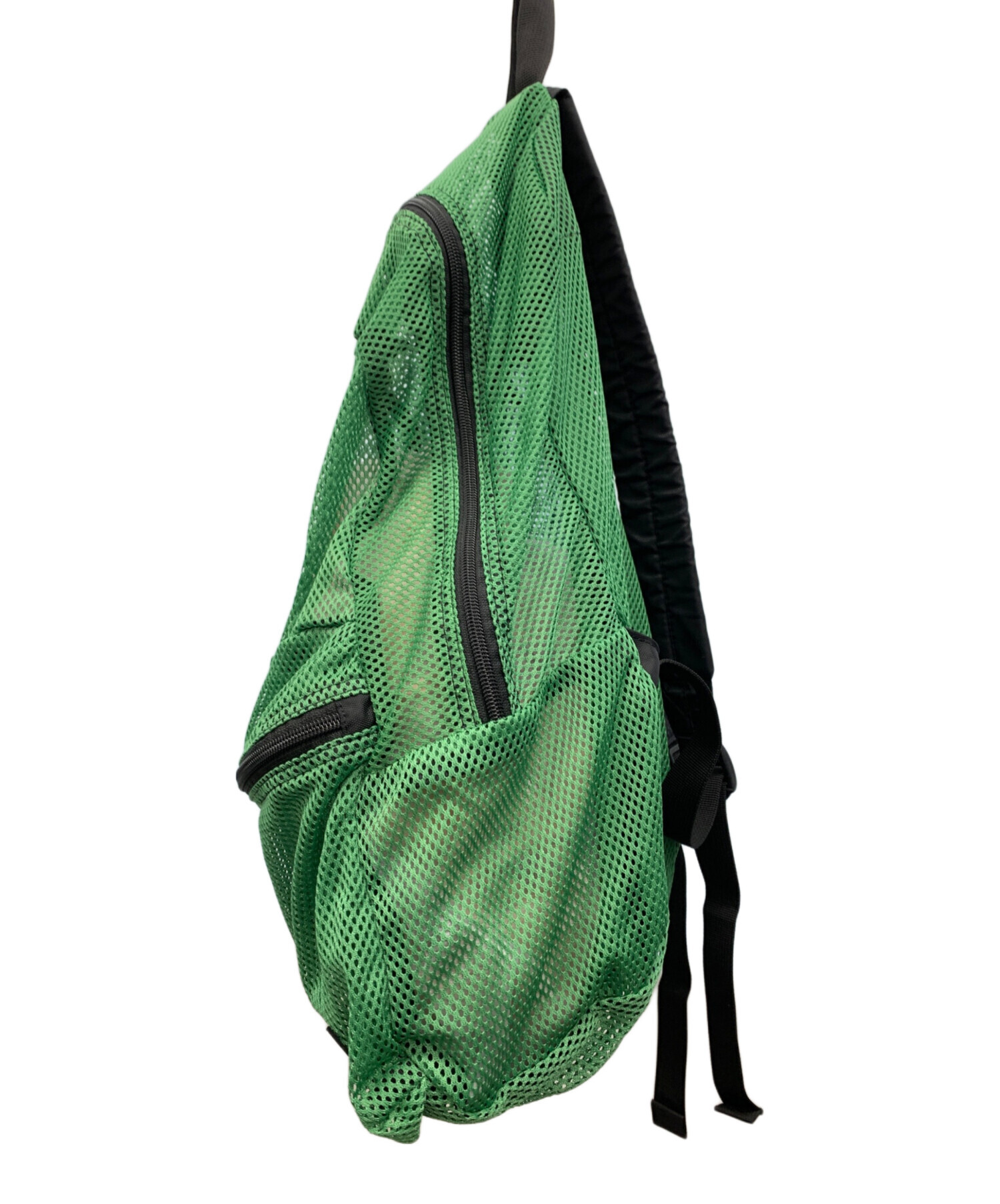 中古・古着通販】NIKE (ナイキ) メッシュリュック グリーン｜ブランド