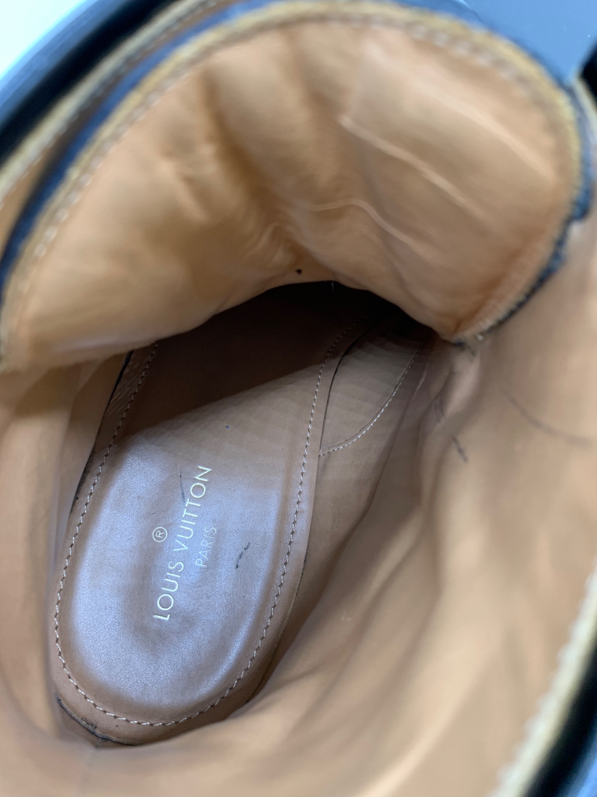 中古・古着通販】LOUIS VUITTON (ルイ ヴィトン) ブーツ ブラック