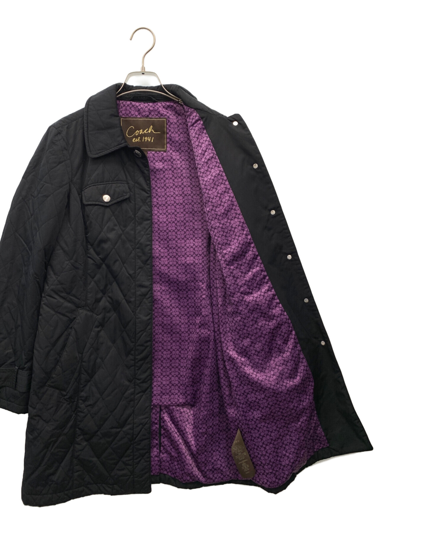 COACH フラワー コート アウター キルティング 【公式通販】