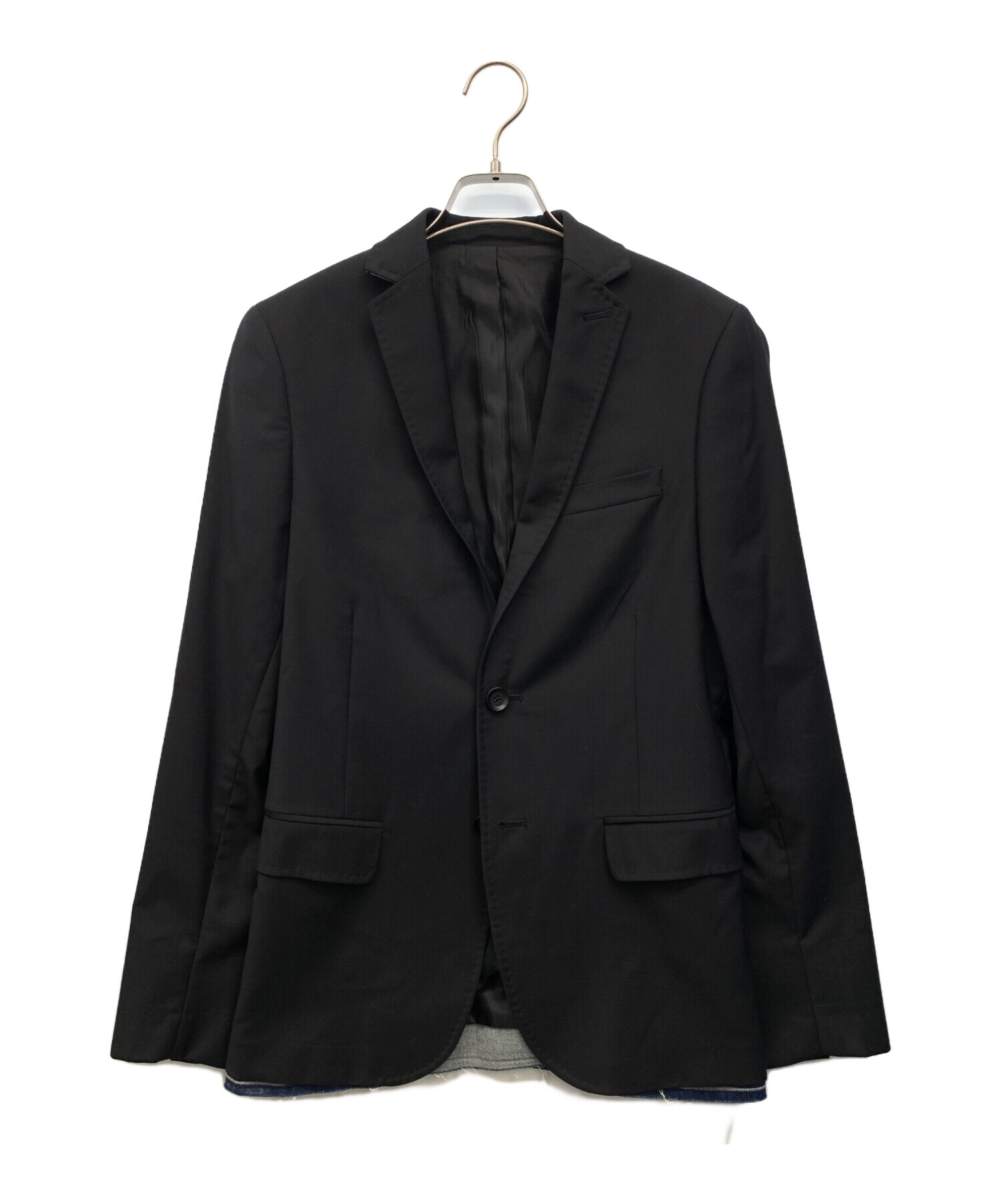 中古・古着通販】DIESEL (ディーゼル) テーラードジャケット ネイビー 