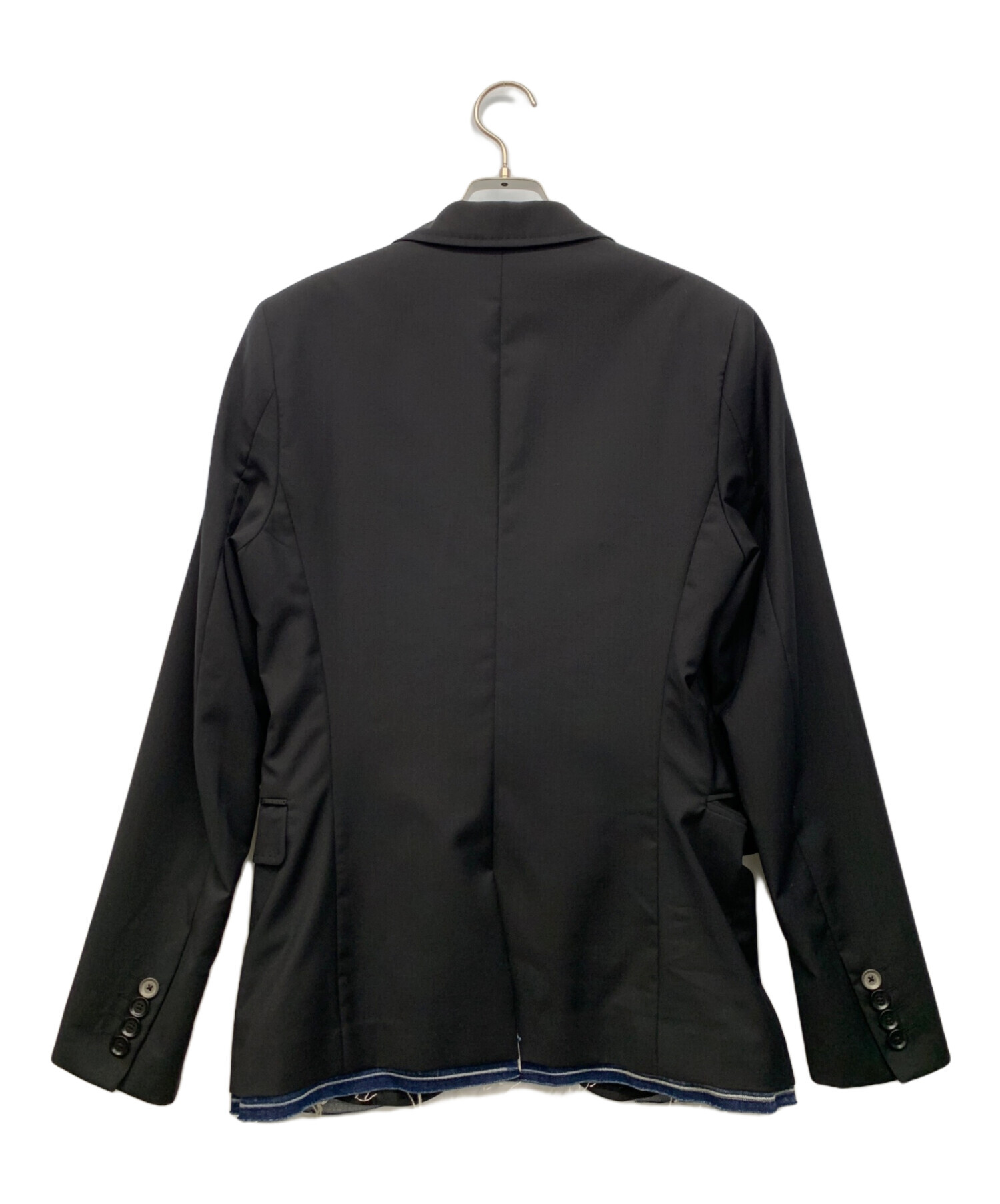 中古・古着通販】DIESEL (ディーゼル) テーラードジャケット ネイビー 