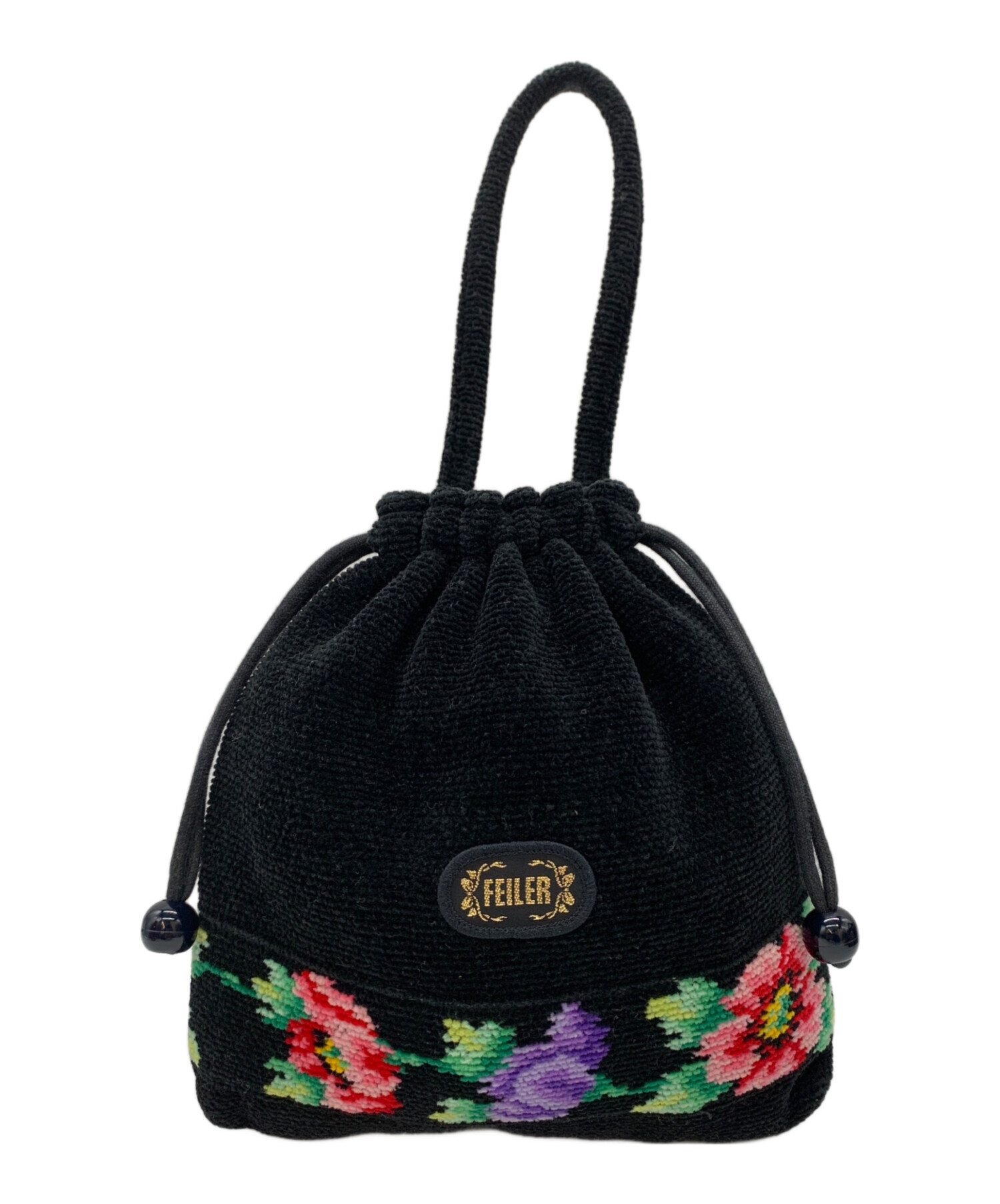 中古・古着通販】FEILER (フェイラー) ハンドバッグ ブラック