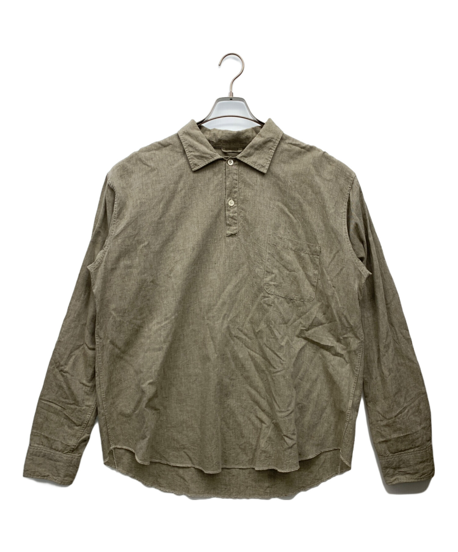 Nigel Cabourn ナイジェルケーボン プルオーバーシャツ　52 中古・古着通販】NIGEL CABOURN (ナイジェルケーボン) プルオーバー