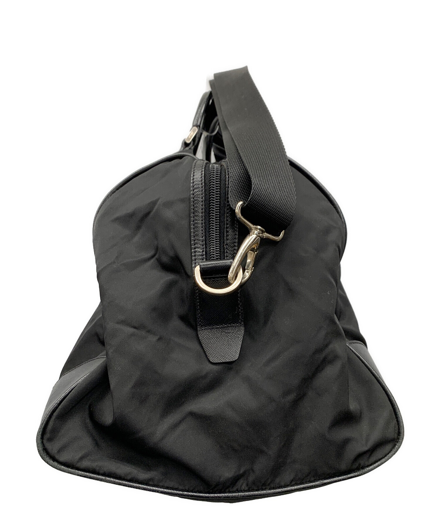 中古・古着通販】PRADA (プラダ) ボストンバッグ ブラック