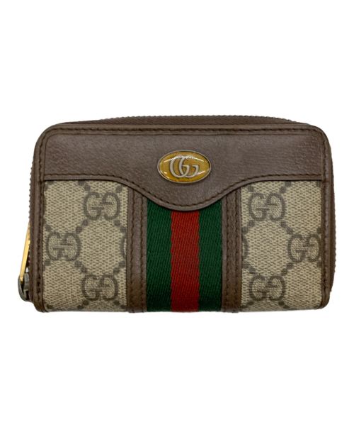 中古・古着通販】GUCCI (グッチ) コインケース ブラウン｜ブランド