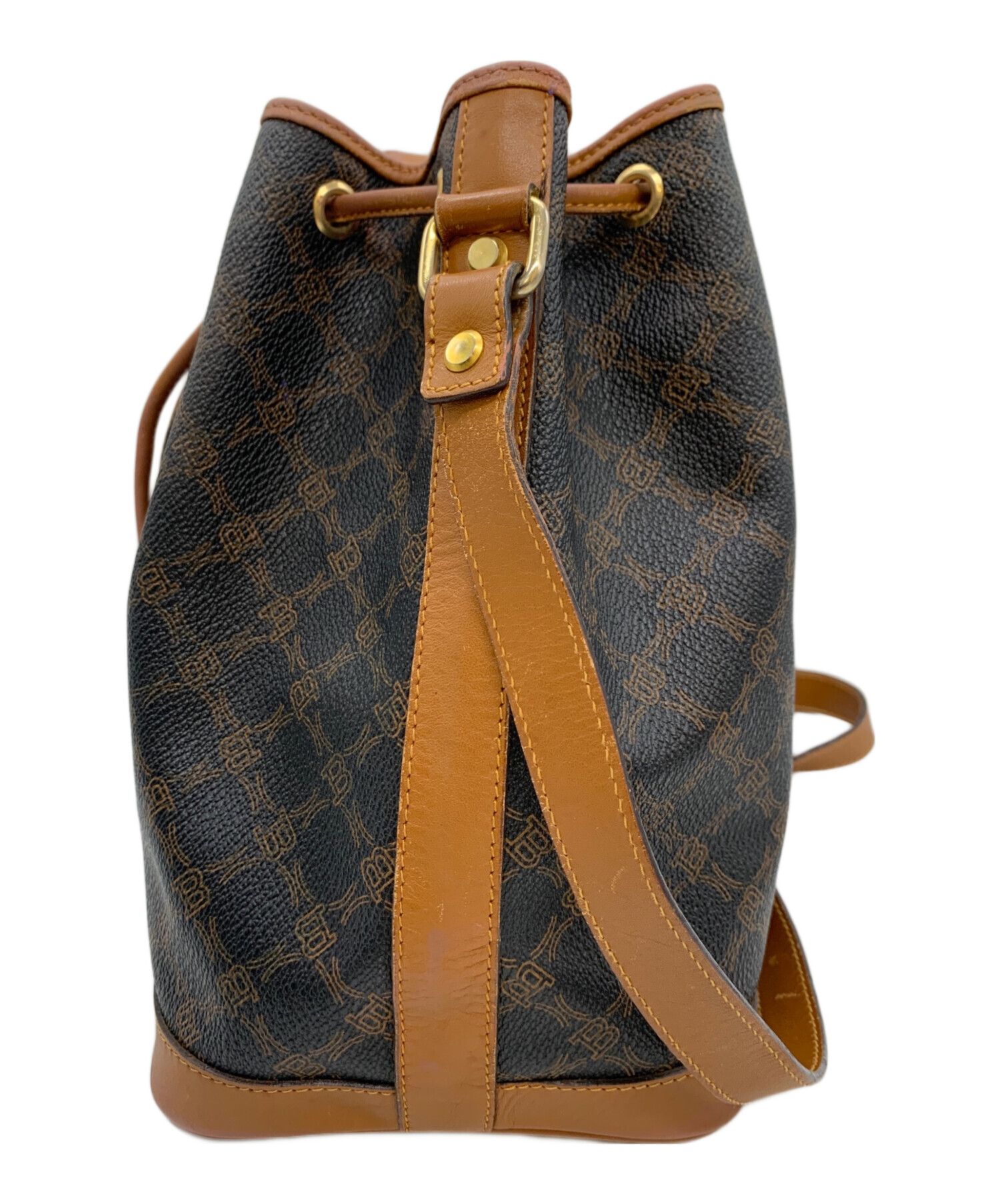 BALLY✨巾着ショルダー　リザードレザー　ゴールド金具　ヴィンテージ　フラップ 中古・古着通販】BALLY (バリー) 巾着ショルダーバッグ｜ブランド