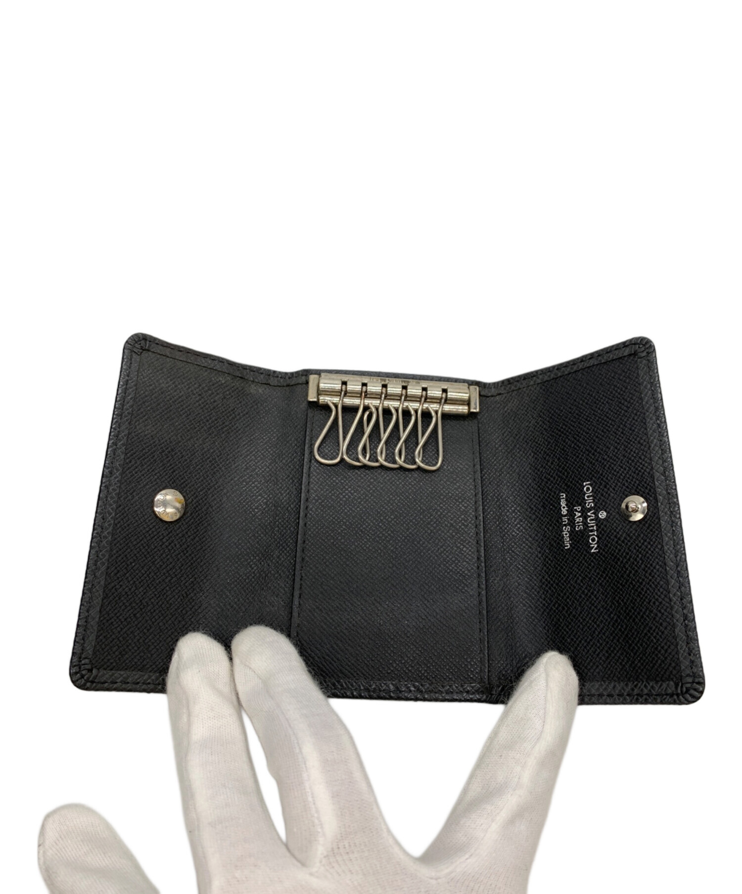 中古・古着通販】LOUIS VUITTON (ルイ ヴィトン) キーケース ブラック