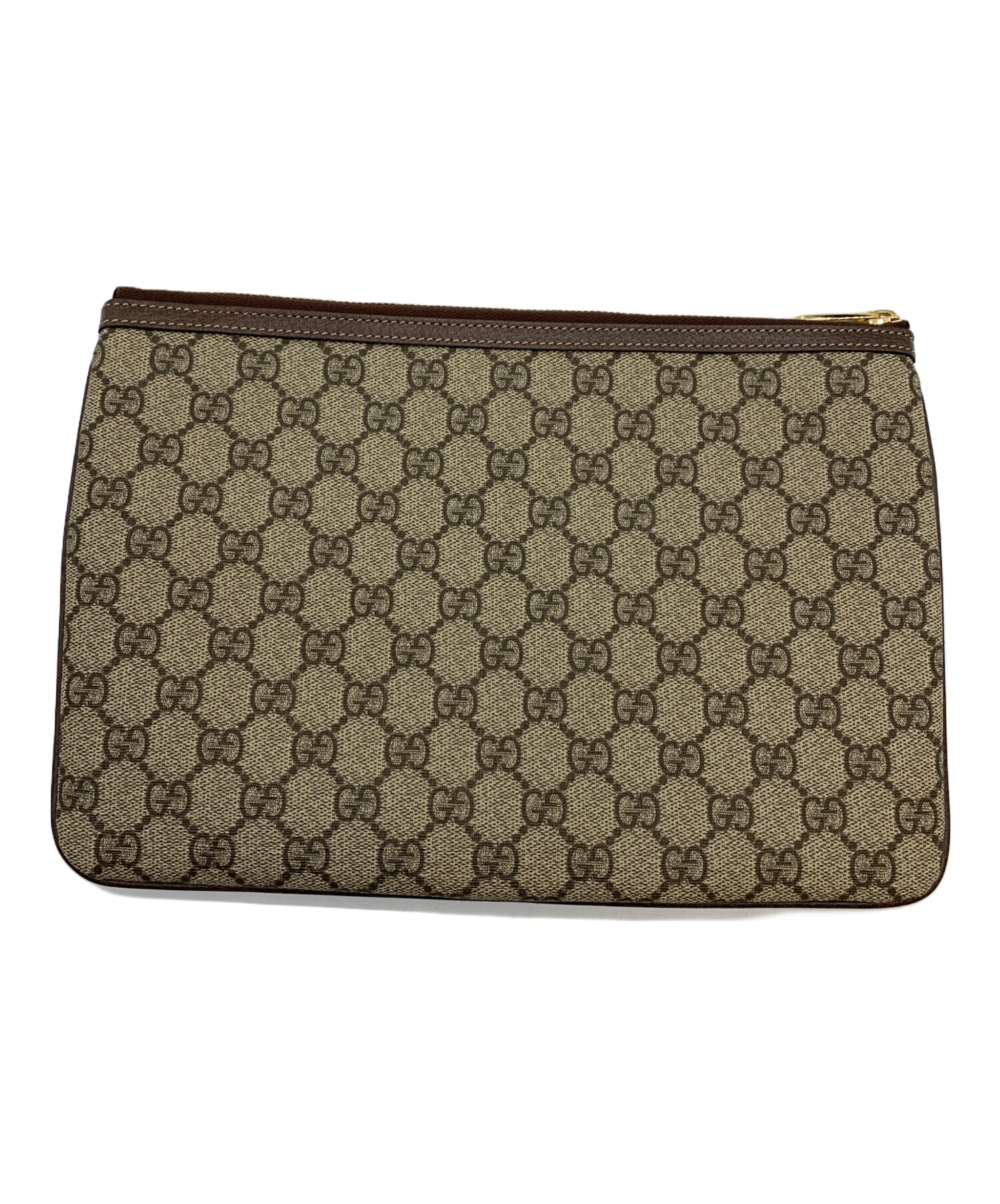 中古・古着通販】GUCCI (グッチ) クラッチバッグ ベージュ｜ブランド