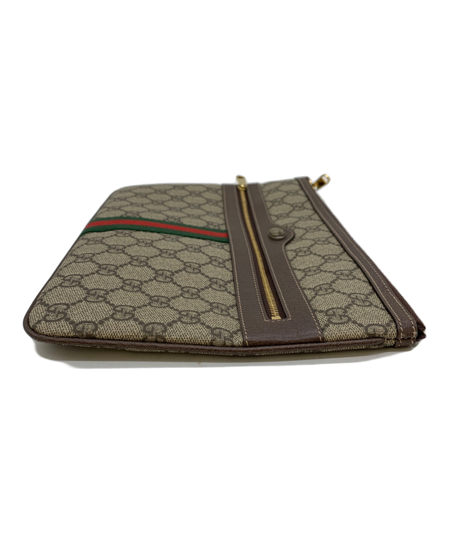 中古・古着通販】GUCCI (グッチ) クラッチバッグ ベージュ｜ブランド