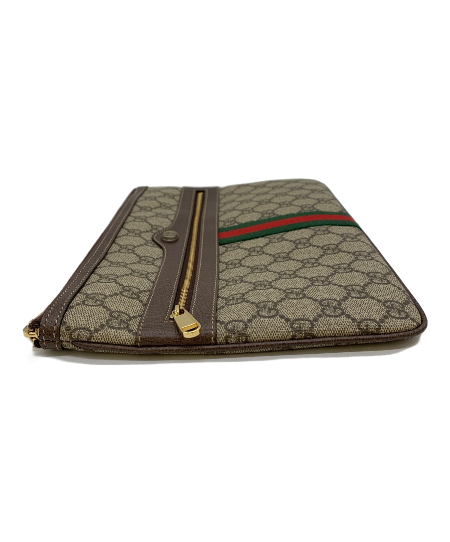 中古・古着通販】GUCCI (グッチ) クラッチバッグ ベージュ｜ブランド