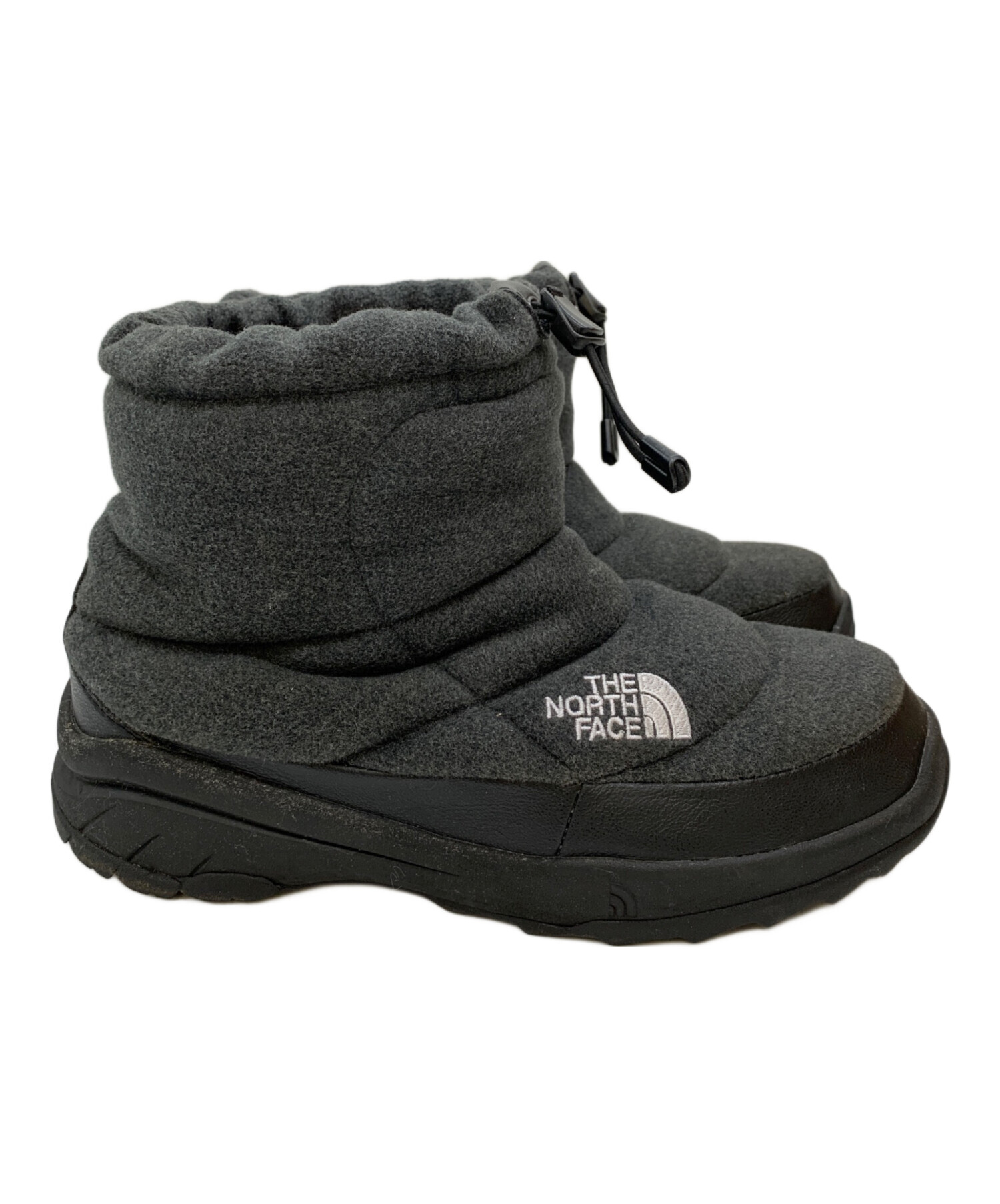 (未使用級)ノースフェイス ヌプシ ブーティ ウール グレー 23cm 中古・古着通販】THE NORTH FACE (ザ ノース フェイス) ヌプシウール