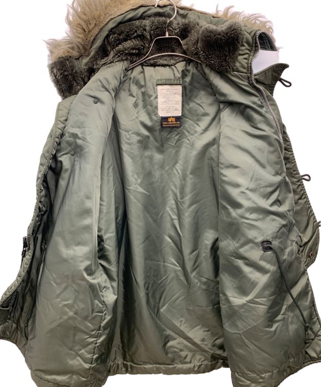 中古・古着通販】ALPHA (アルファ) N-3Bフライトジャケット オリーブ