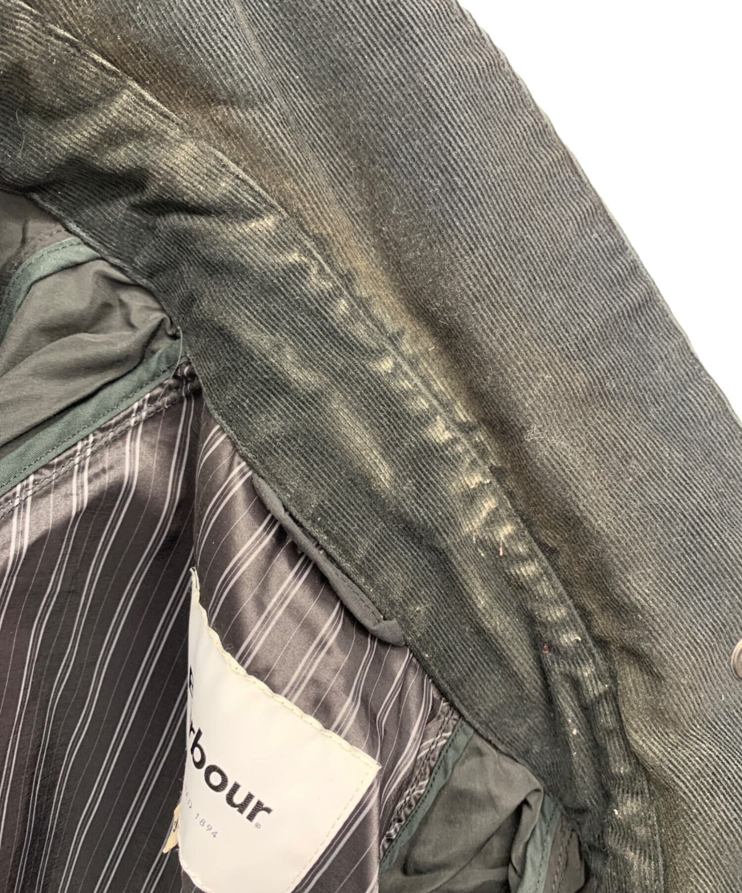 中古・古着通販】Barbour (バブアー) スペイジャケット ブラック