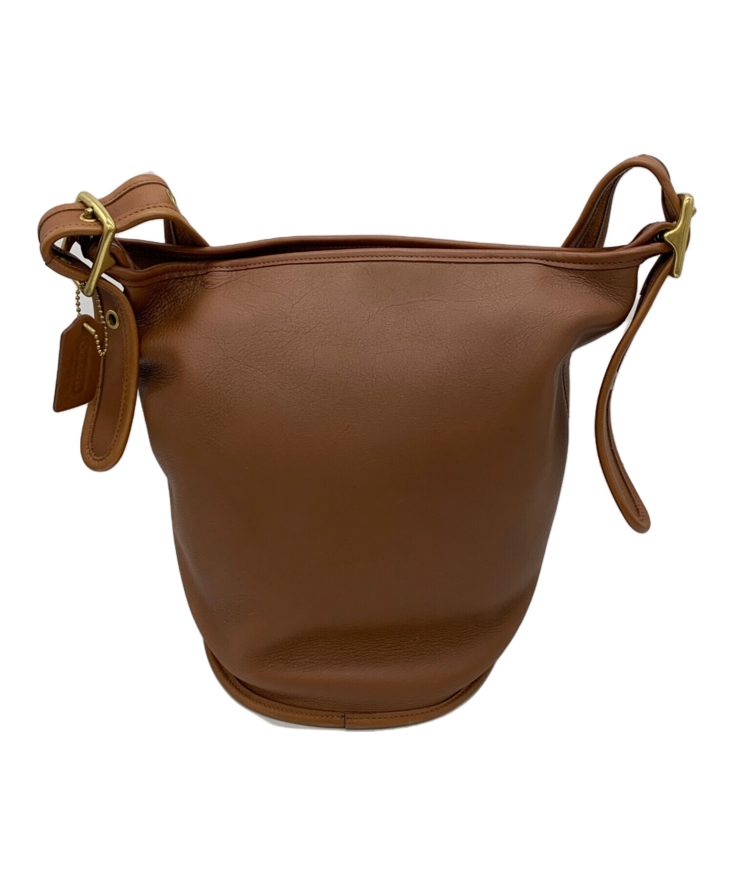 中古品　Coach ショルダーバッグ ブラウン 中古・古着通販】COACH (コーチ) ショルダーバッグ ブラウン｜ブランド